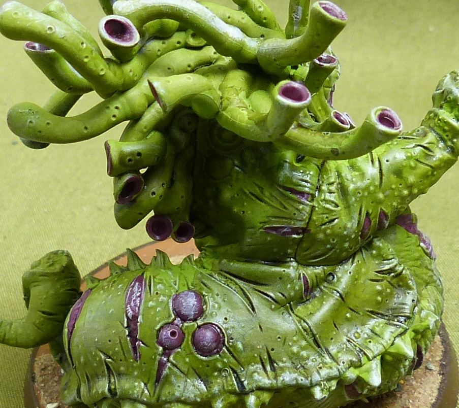 Beast of Nurgle painted - Chaos Daemons - Warhammer 40K #K4