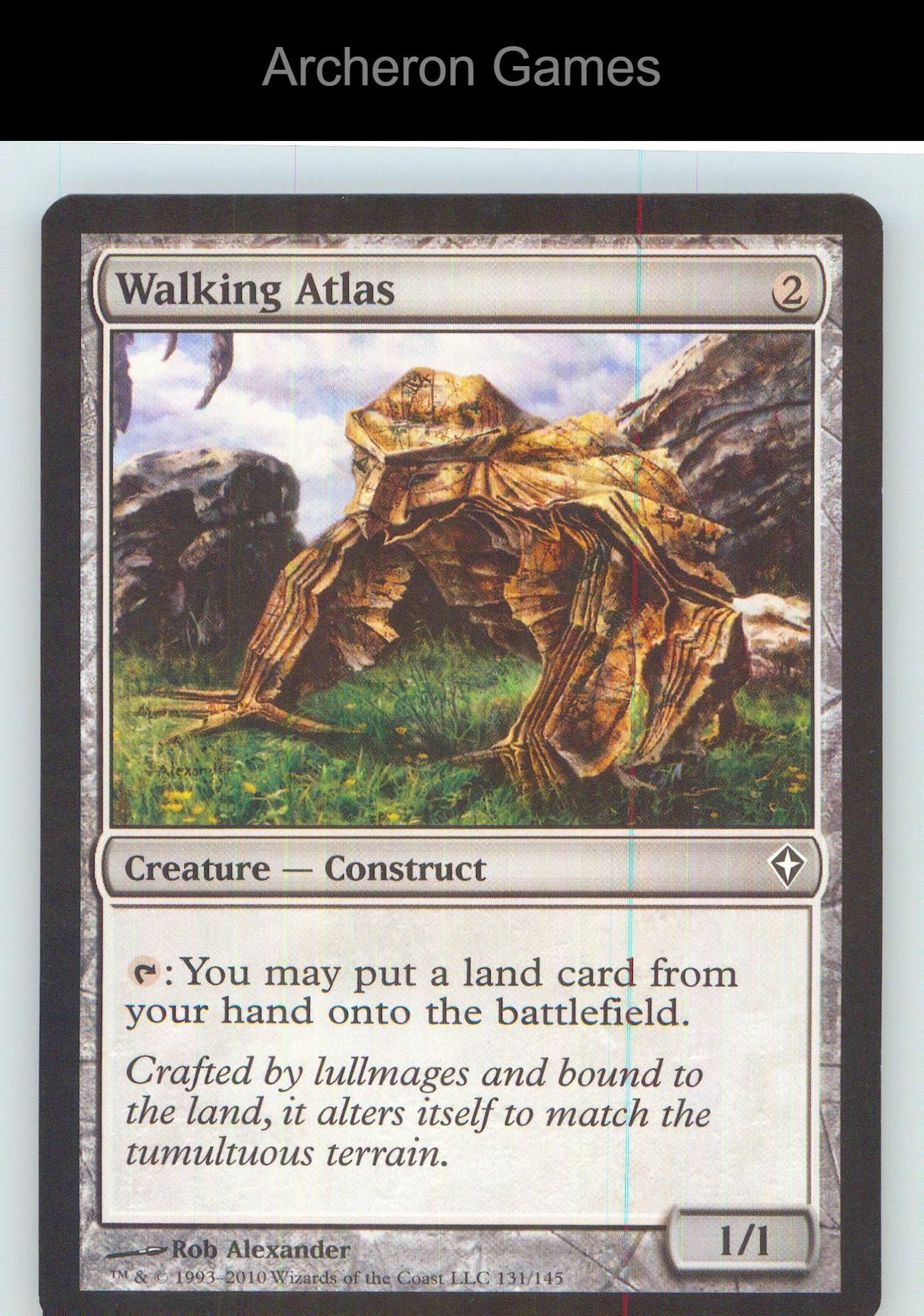 Walking Atlas WWK 131 C MTG Card NM/EX+