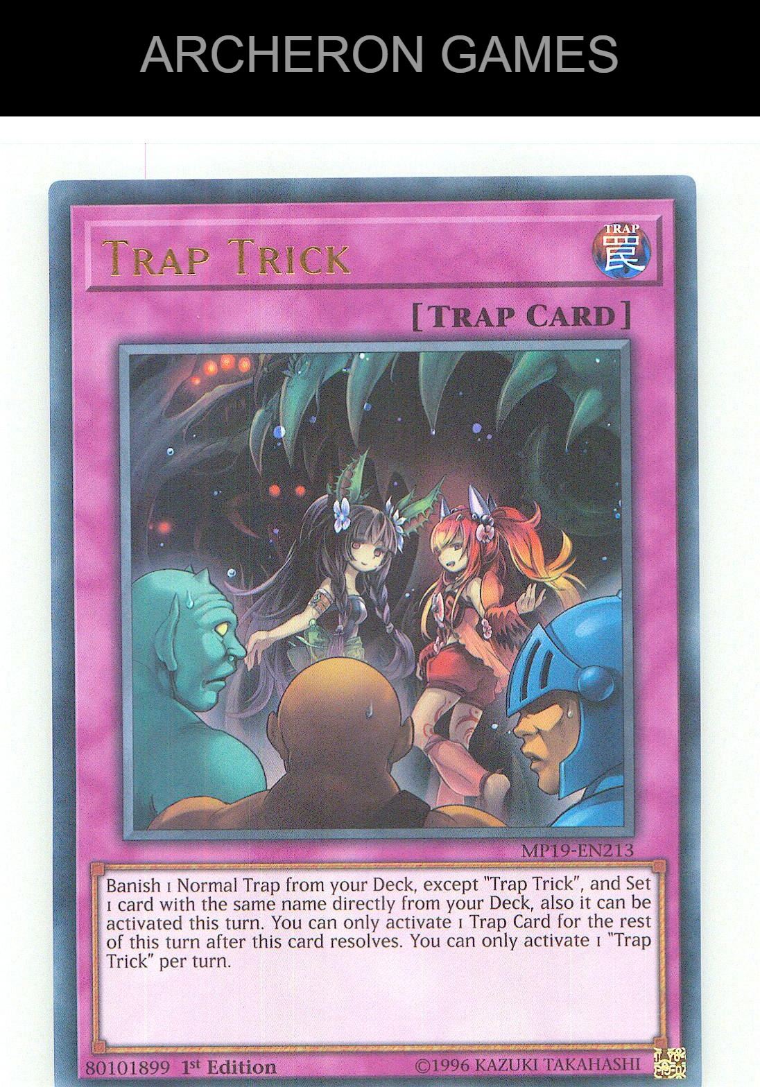 Trap Trick Ultra Rare YUGIOH Card Unlimited