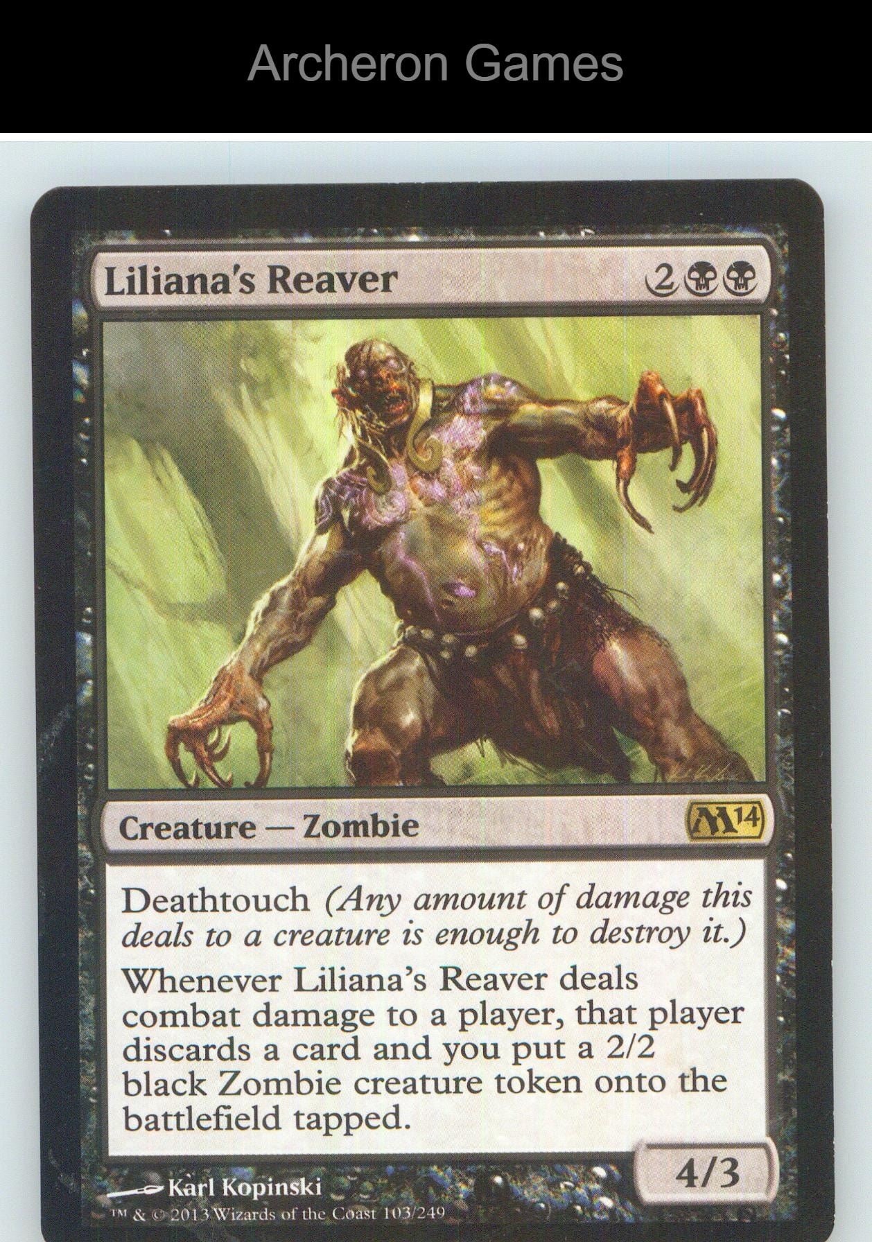 Liliana's Reaver M14 103 R MTG Card NM/EX+