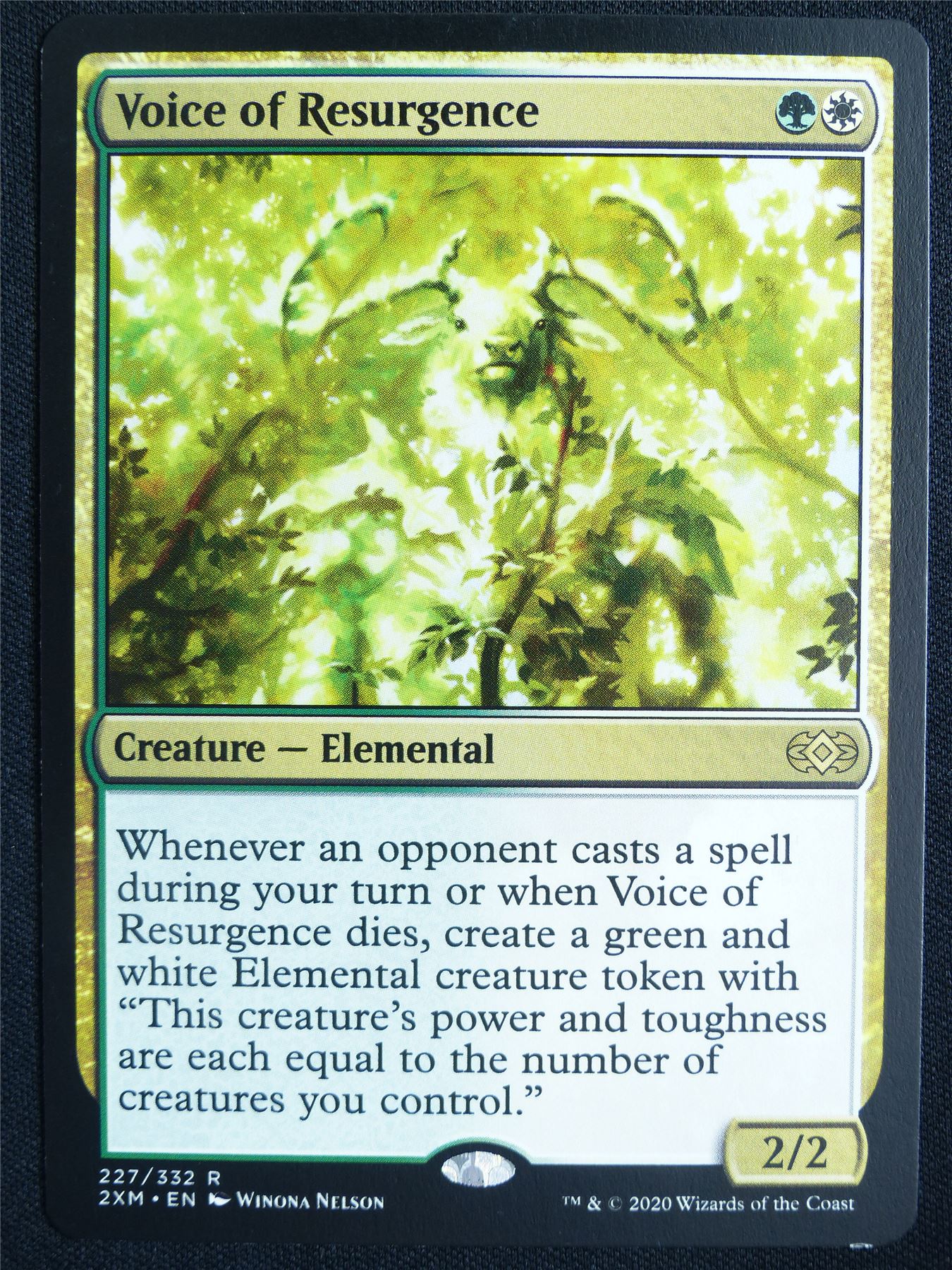 Voice of Resurgence - 2XM - Mtg Card #5OT