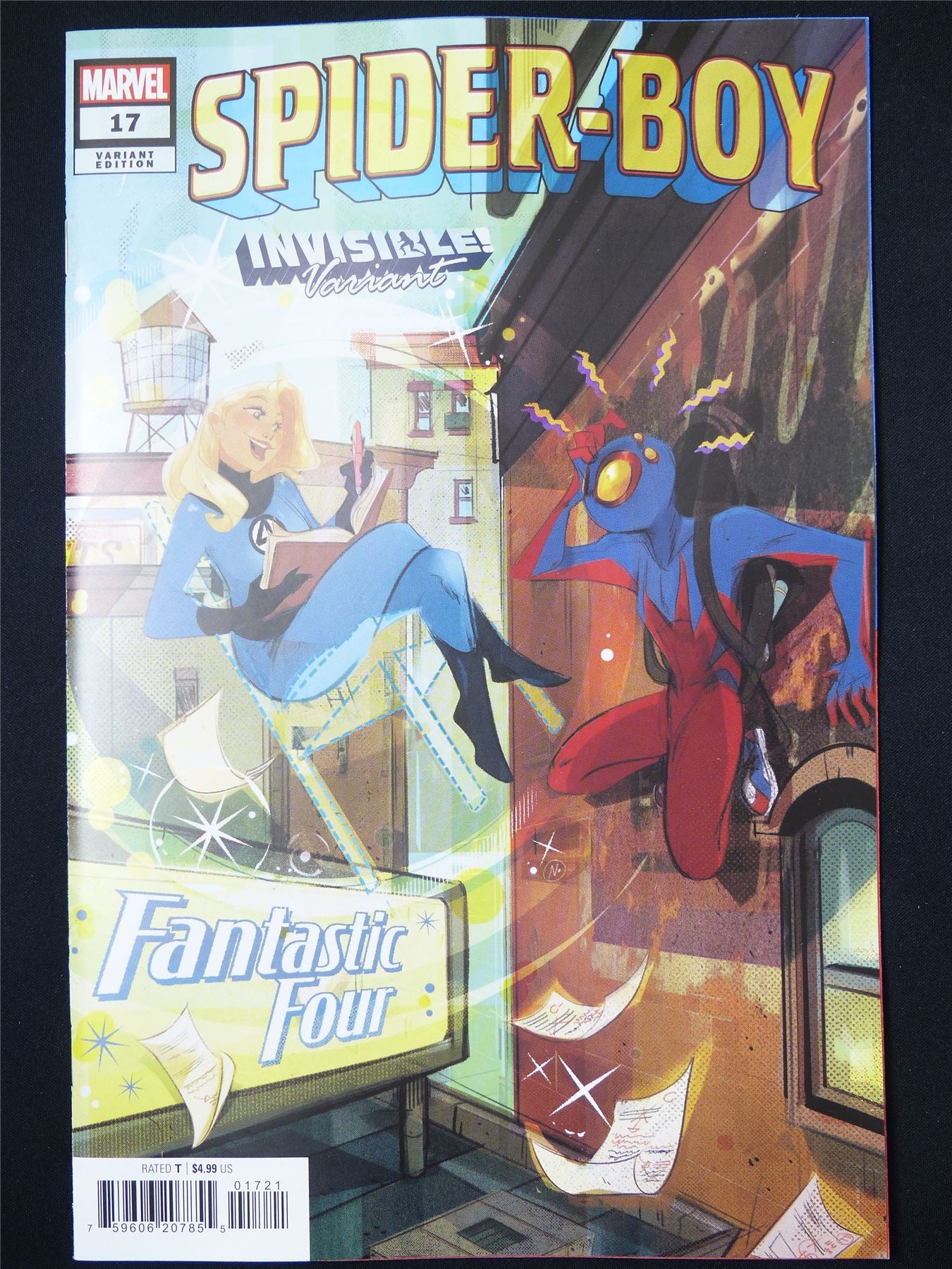 SPIDER-BOY #17 Invisible Variant - B&B May 2025 Marvel Comic #OG