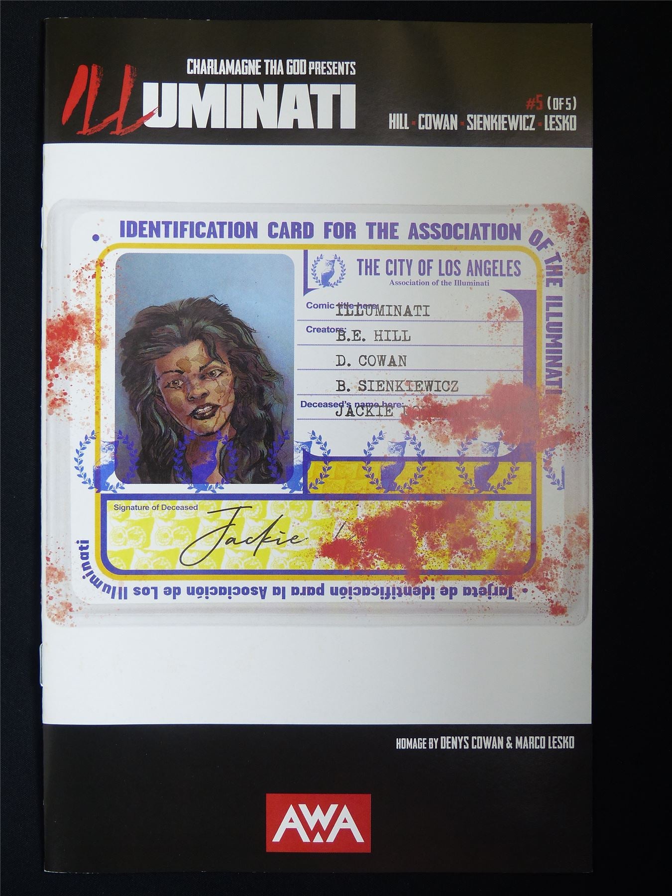 ILLUMINATI #5 - Nov 2025 AWA Comic #5UN