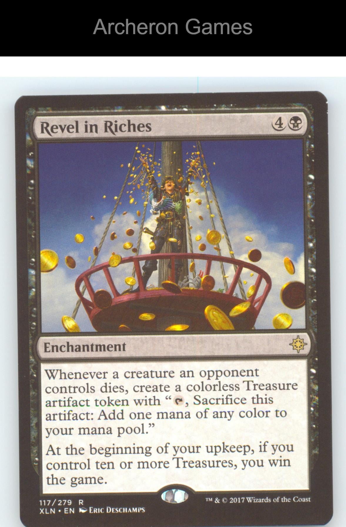 Revel in Riches XLN 117 R MTG Card Ixalan