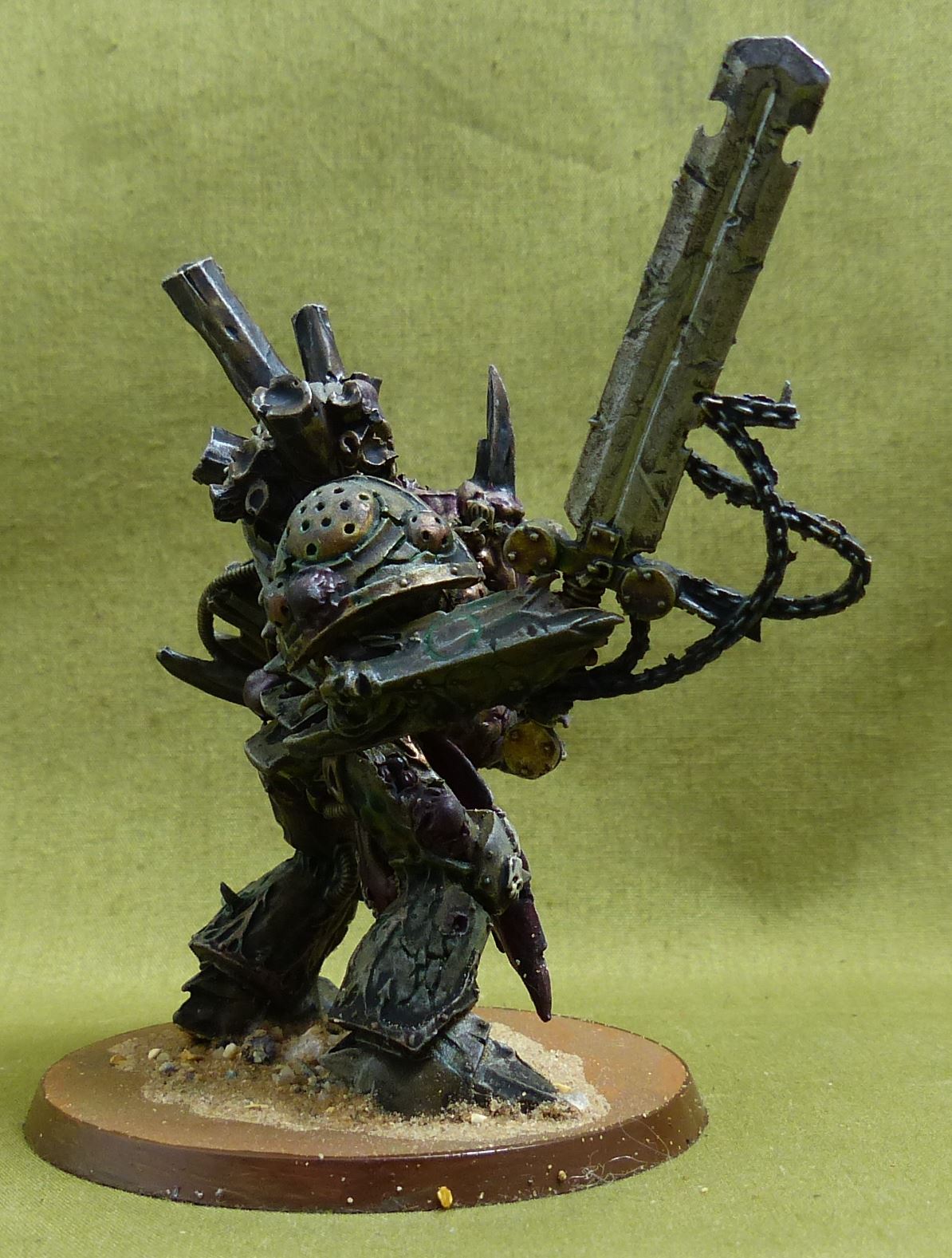 Daemon Prince of Nurgle painted - Death Guard - Warhammer 40K #52B