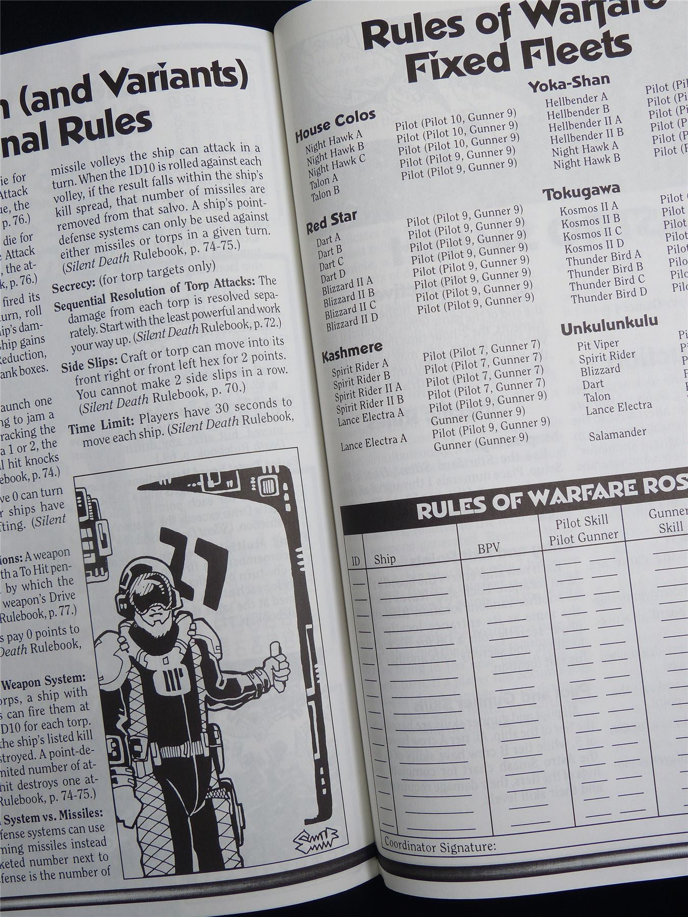 Silent Death: Rules of Warfare Miniatures Sourcebook - I.C.E. Booklet #2R0