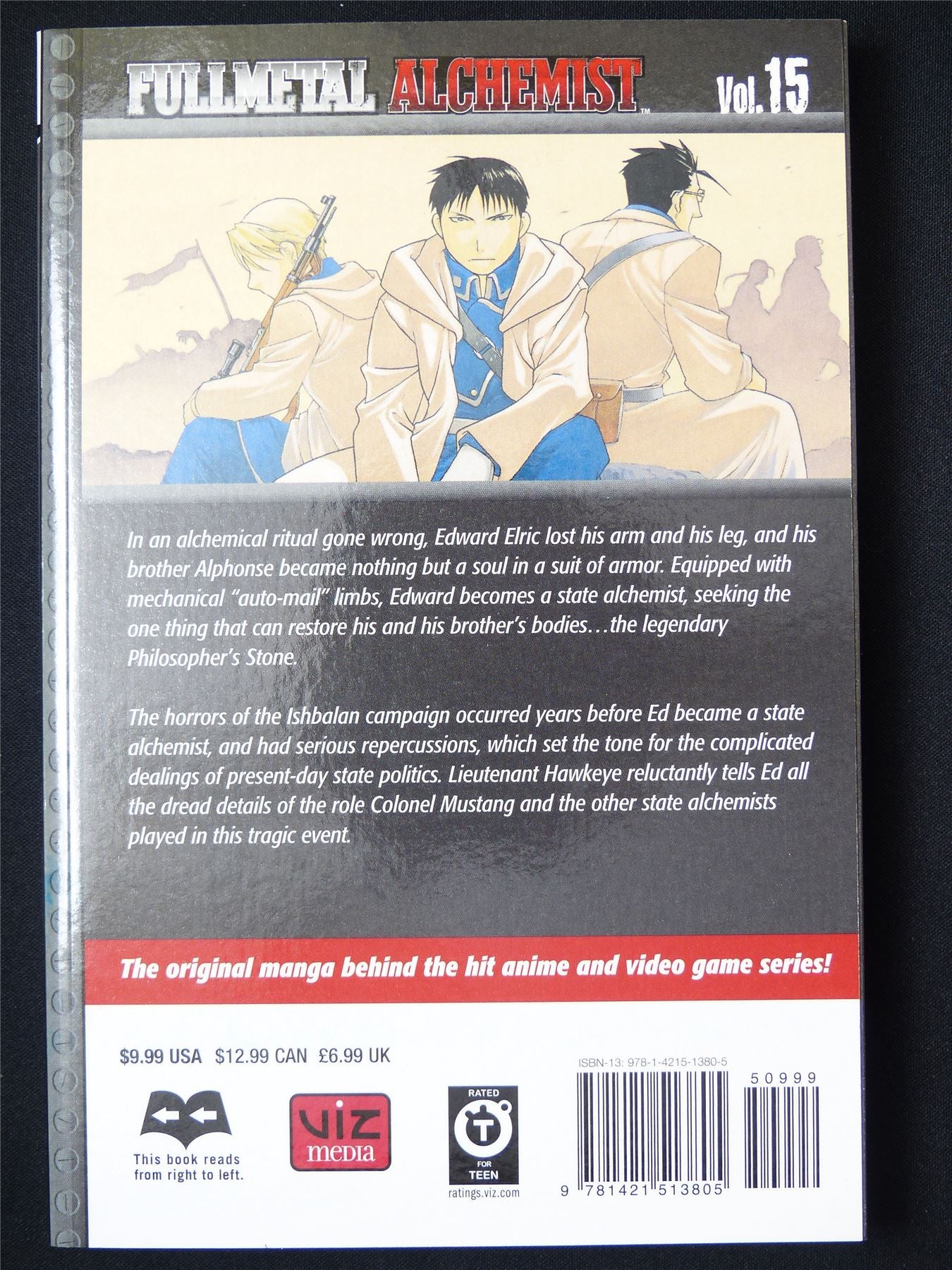 Full Metal Alchemist Volume 15 - Viz Media Manga #1AF