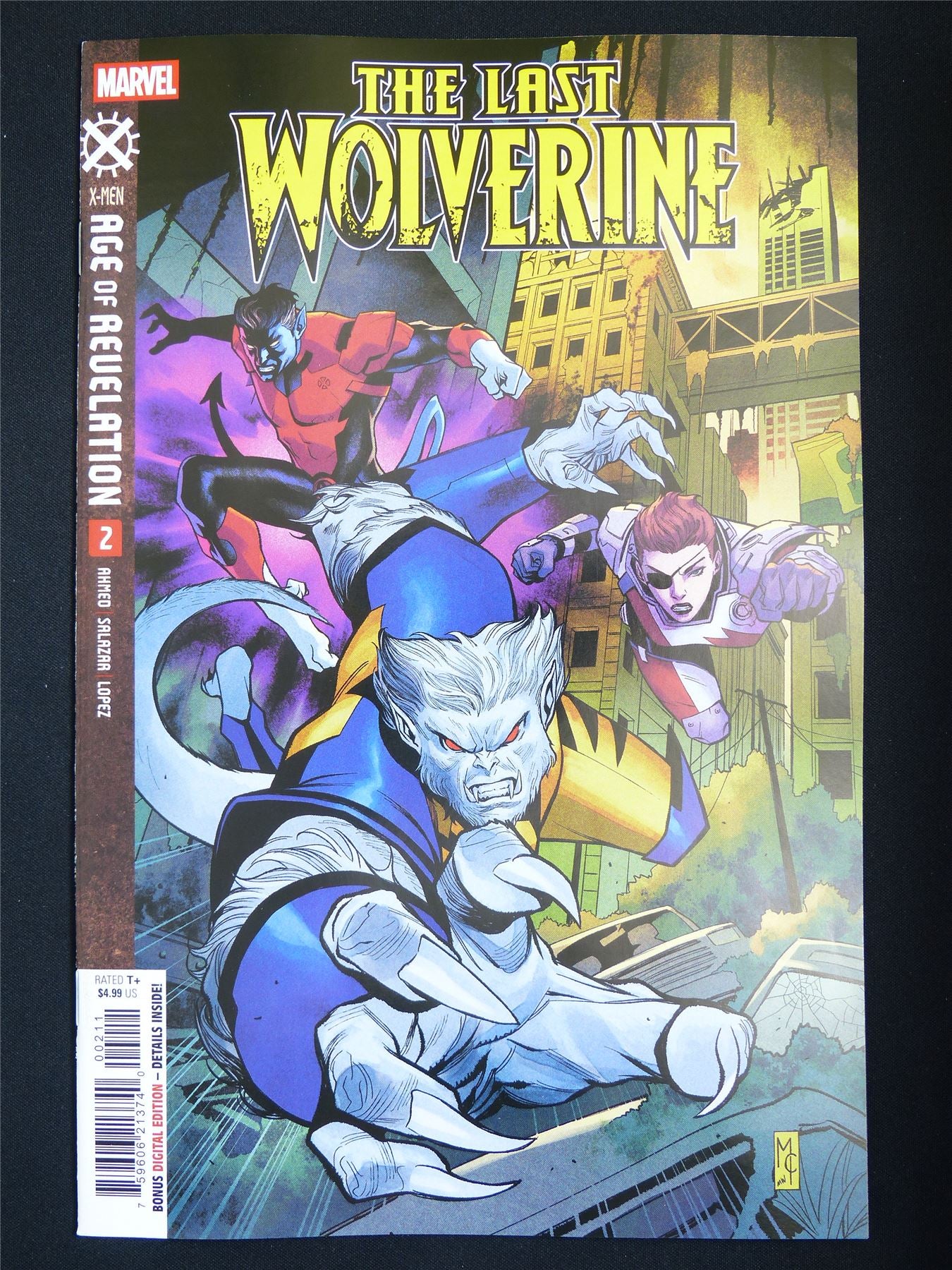 The Last WOLVERINE #2 Age of Revelation - Jan 2026 Marvel Comic #6HD