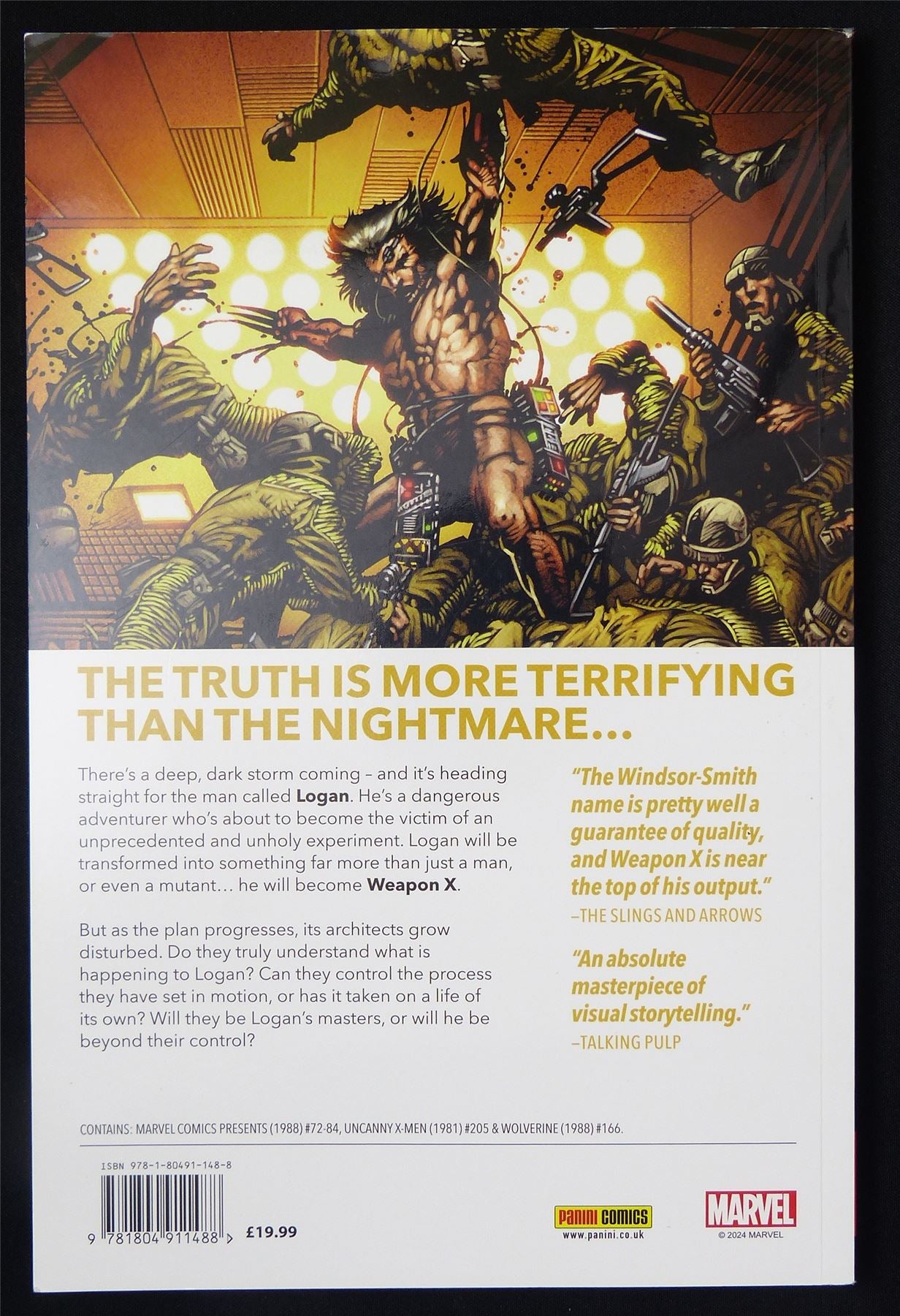 Wolverine Weapon X - Marvel Graphic Softback #T3