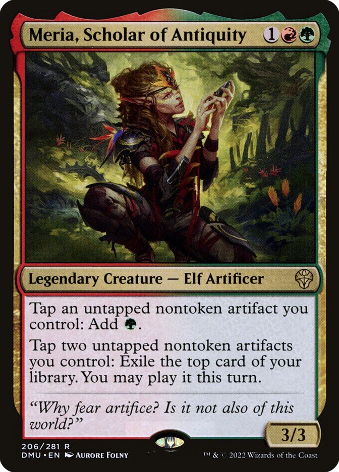 Meria, Scholar of Antiquity - Dominaria United DMU