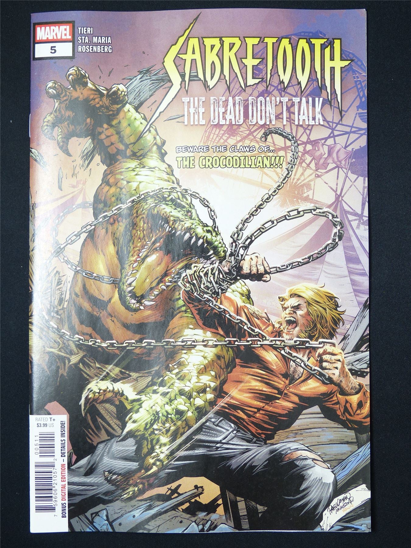 SABRETOOTH The Dead Don't Talk #5 - Jun 2025 Marvel Comic #2WN
