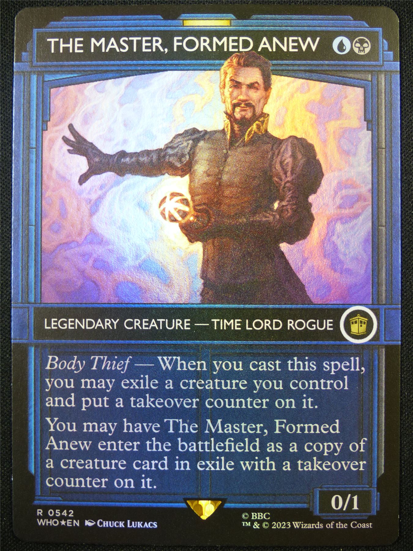 The Master Formed Anew Foil Showcase - WHO - Mtg Card #72  Archeron