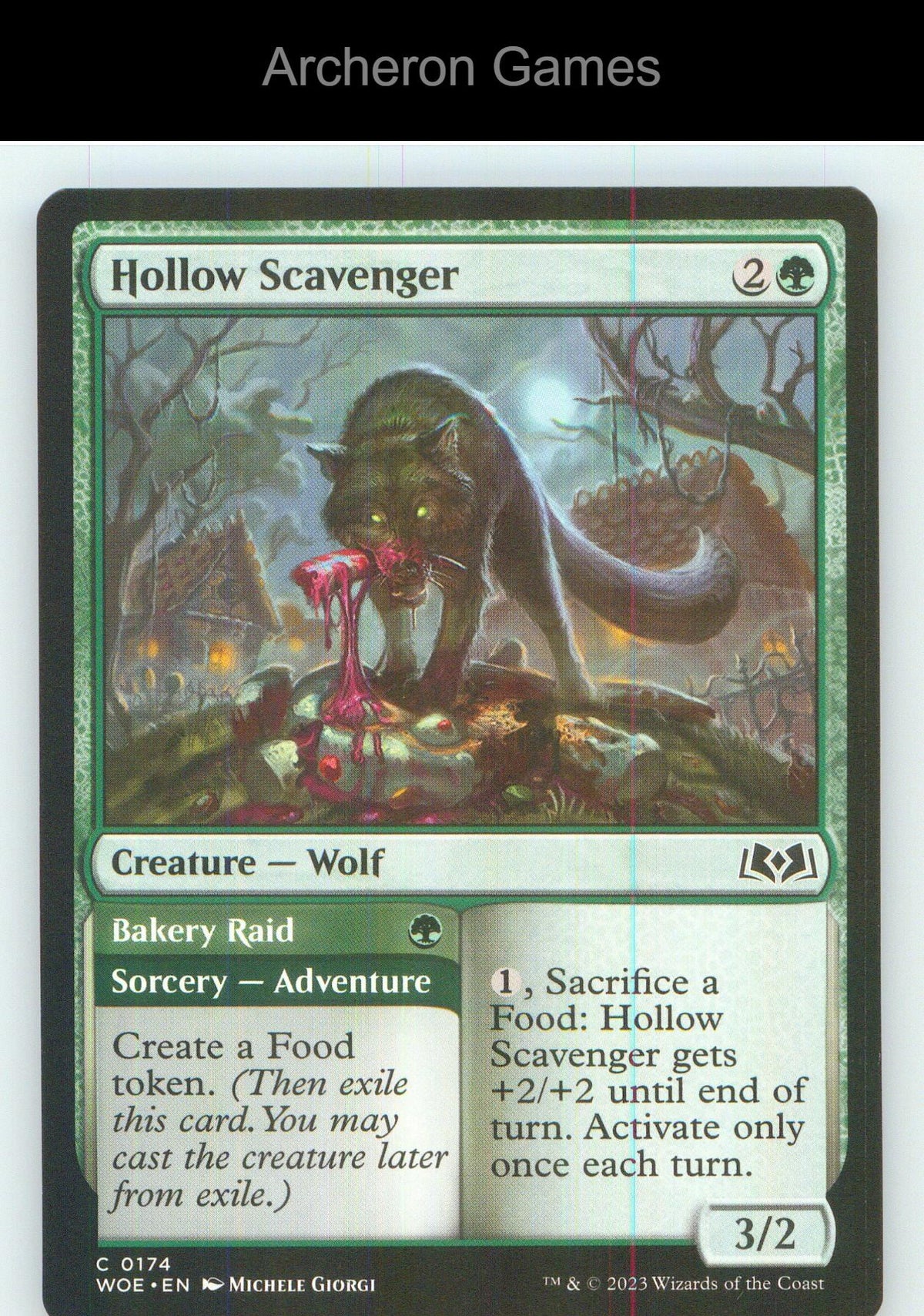 Hollow Scavenger WOE 174 C MTG Card NM/EX+