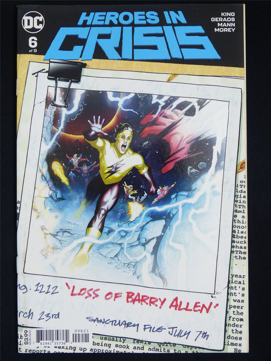 Heroes in Crisis #6 - DC Comic #4BS