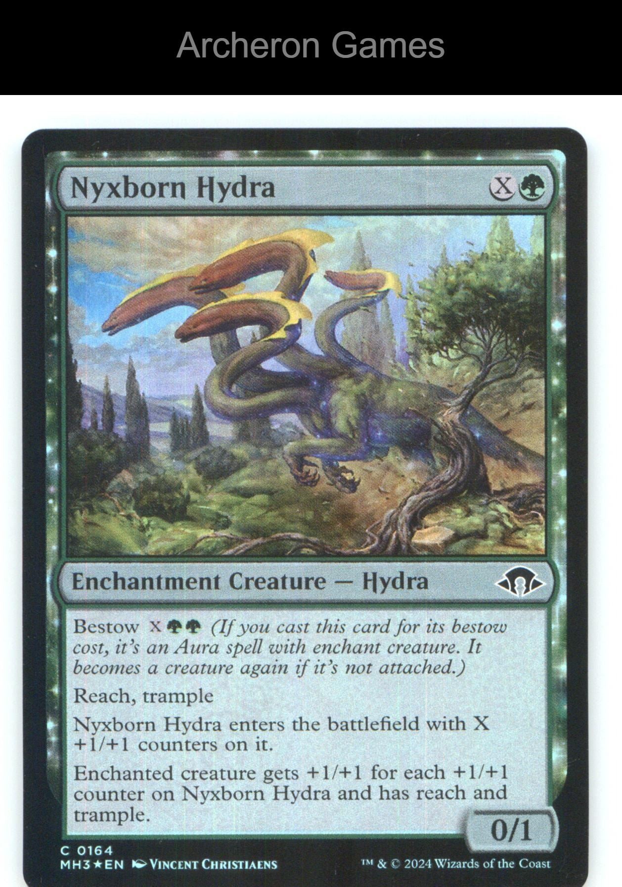 Nyxborn Hydra MH3 164 C MTG Card NM/EX+ Foil