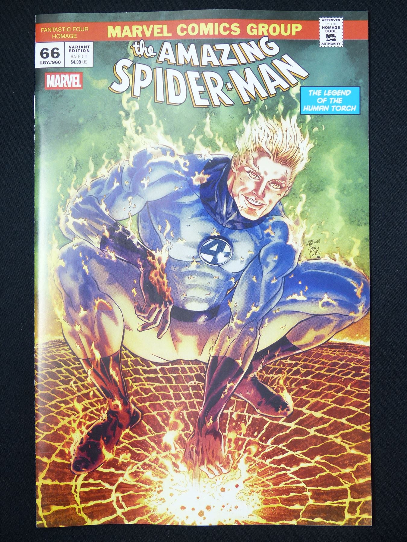 The Amazing SPIDER-MAN #66 Variant - B&B Mar 2025 Marvel Comic #7SL