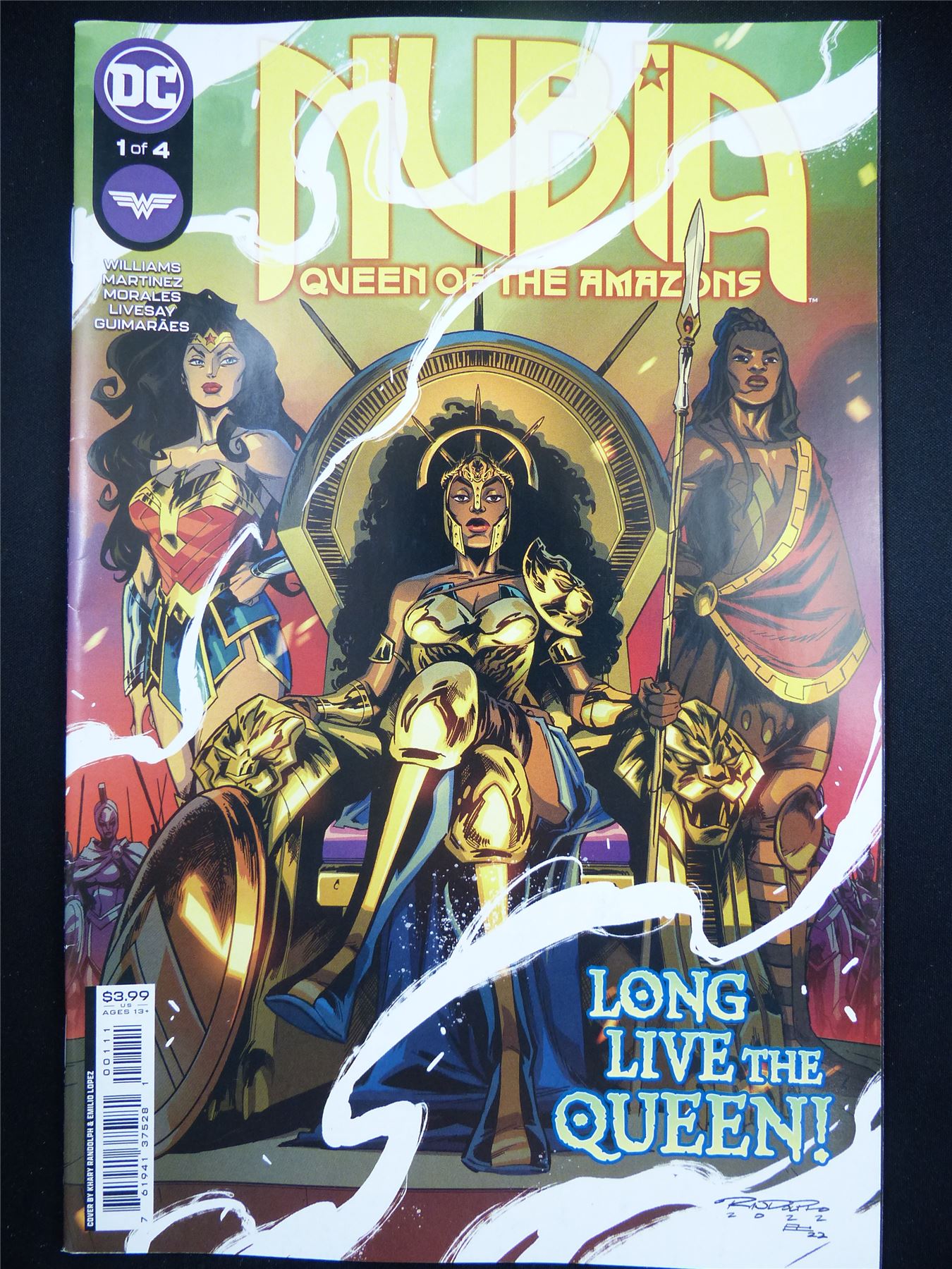 NUBIA Queens of the Amazons #1 - DC Comic #42Z