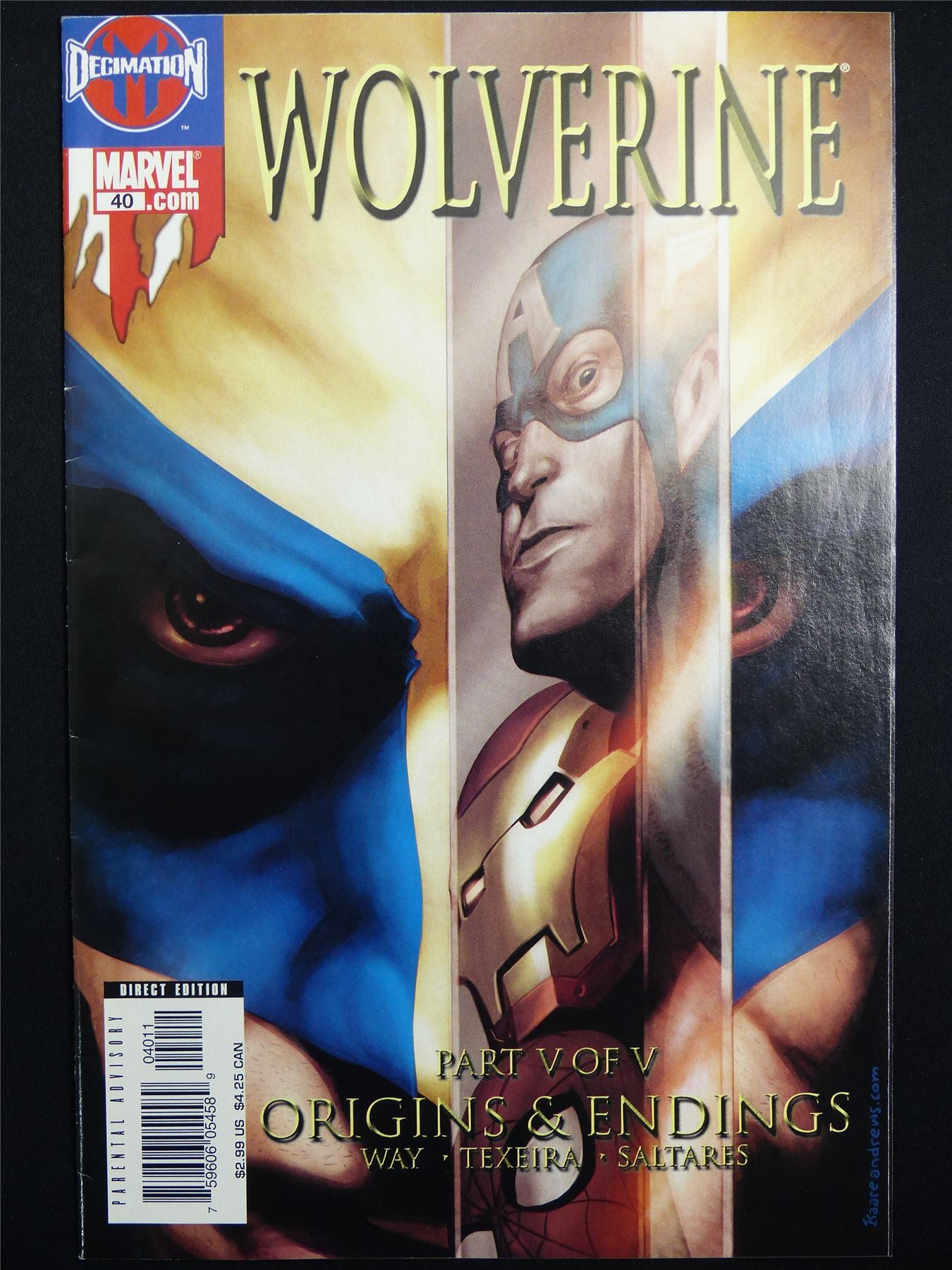 WOLVERINE #40 Cvr A Decimation M - Marvel Comic #4OV