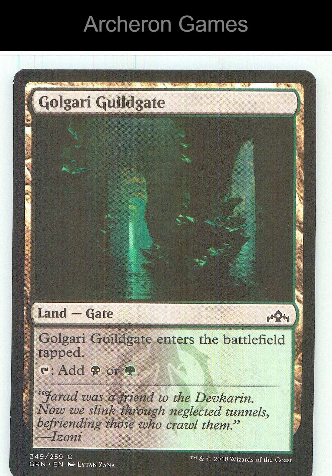 Golgari Guildgate (249) GRN 249 C MTG Card NM/EX+