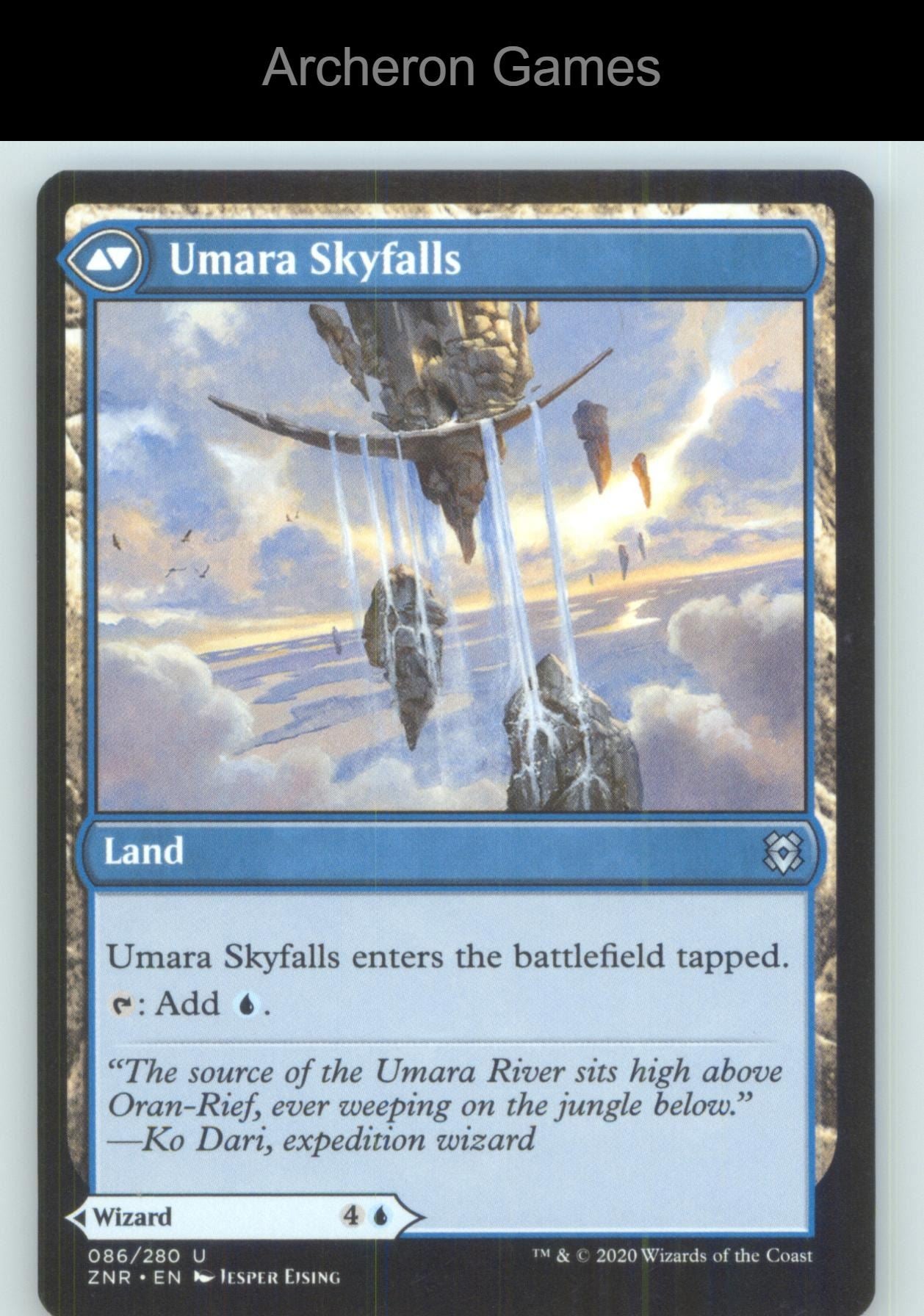 Umara Wizard 86 UC MTG Card Zendikar Rising