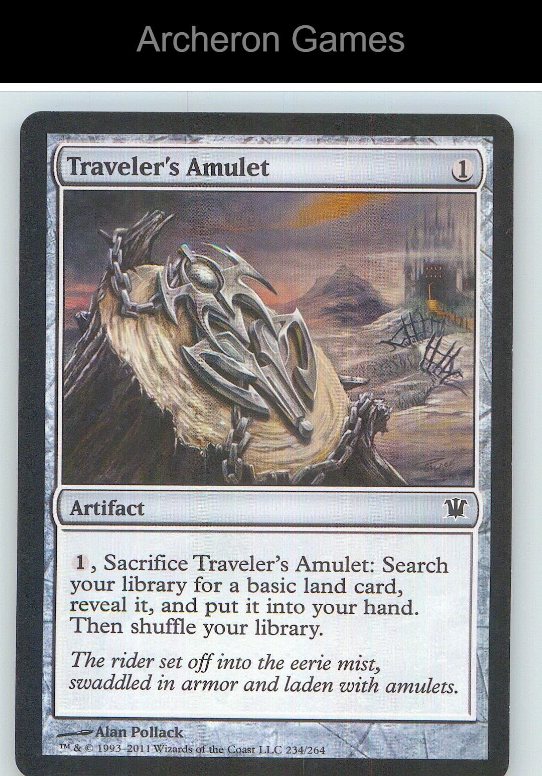 Traveler's Amulet ISD 234 C MTG Card NM/EX+