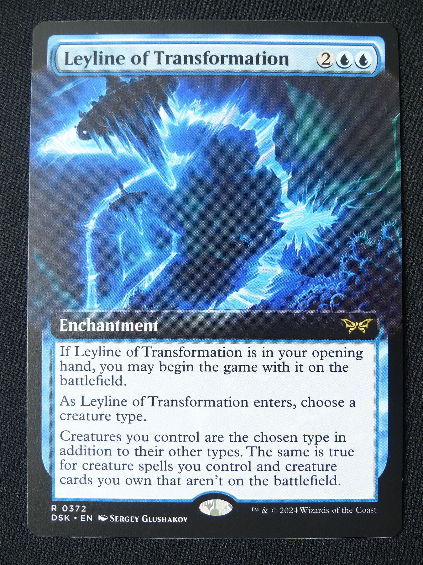Leyline of Transformation Extended Art - DSK - Mtg Card #218