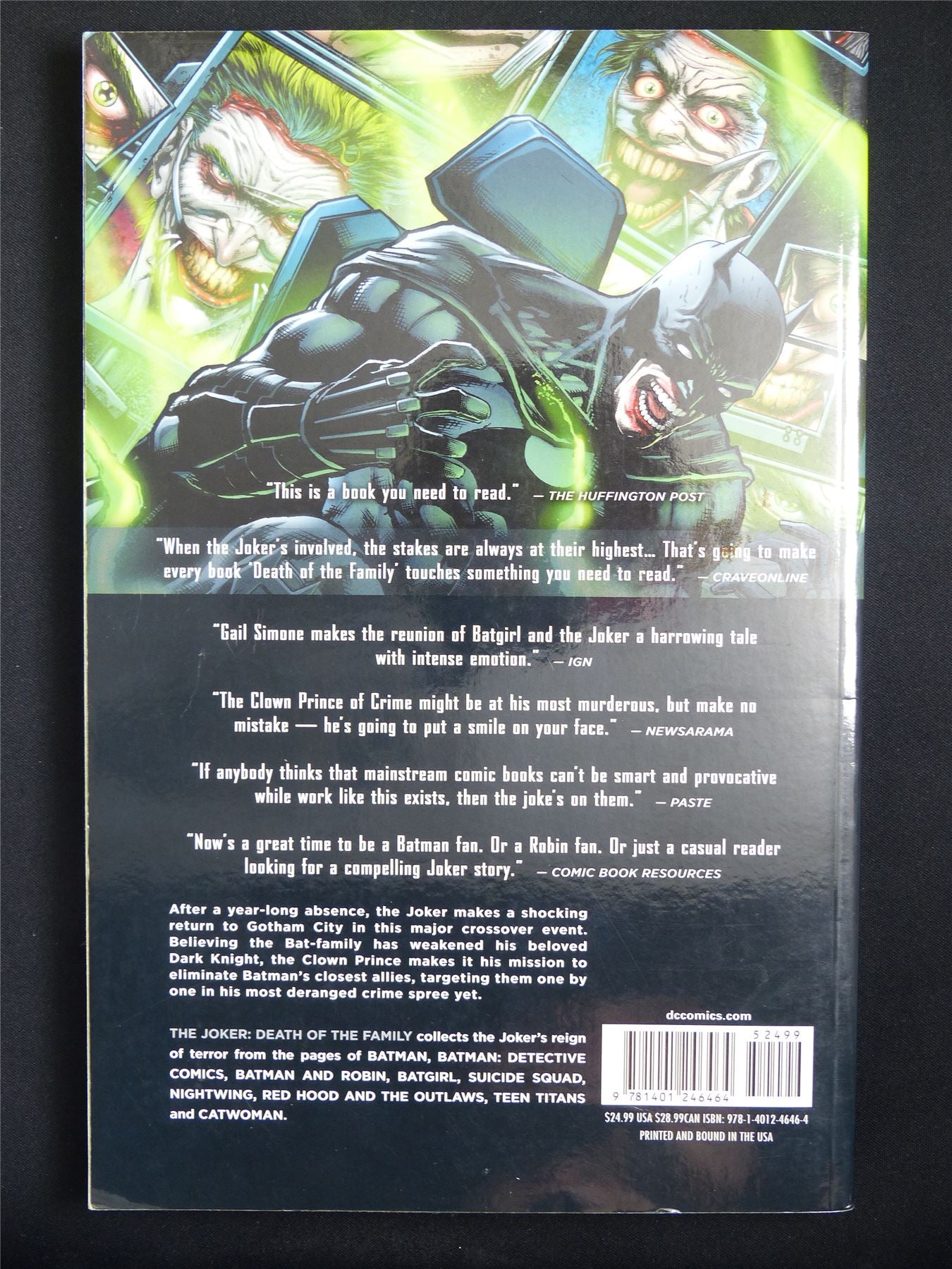 The Joker: Death of the Family - DC Graphic Softback #36O