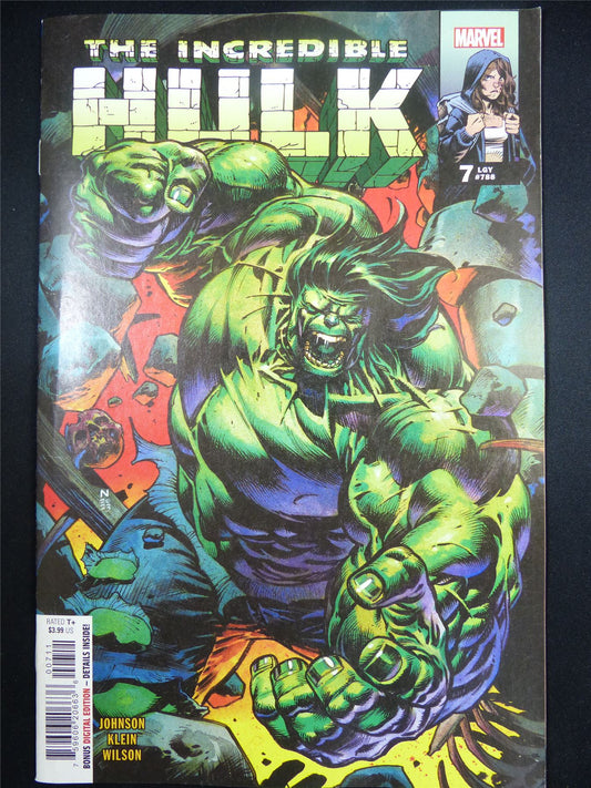 The Incredible HULK #7 - Marvel Comic #3CT