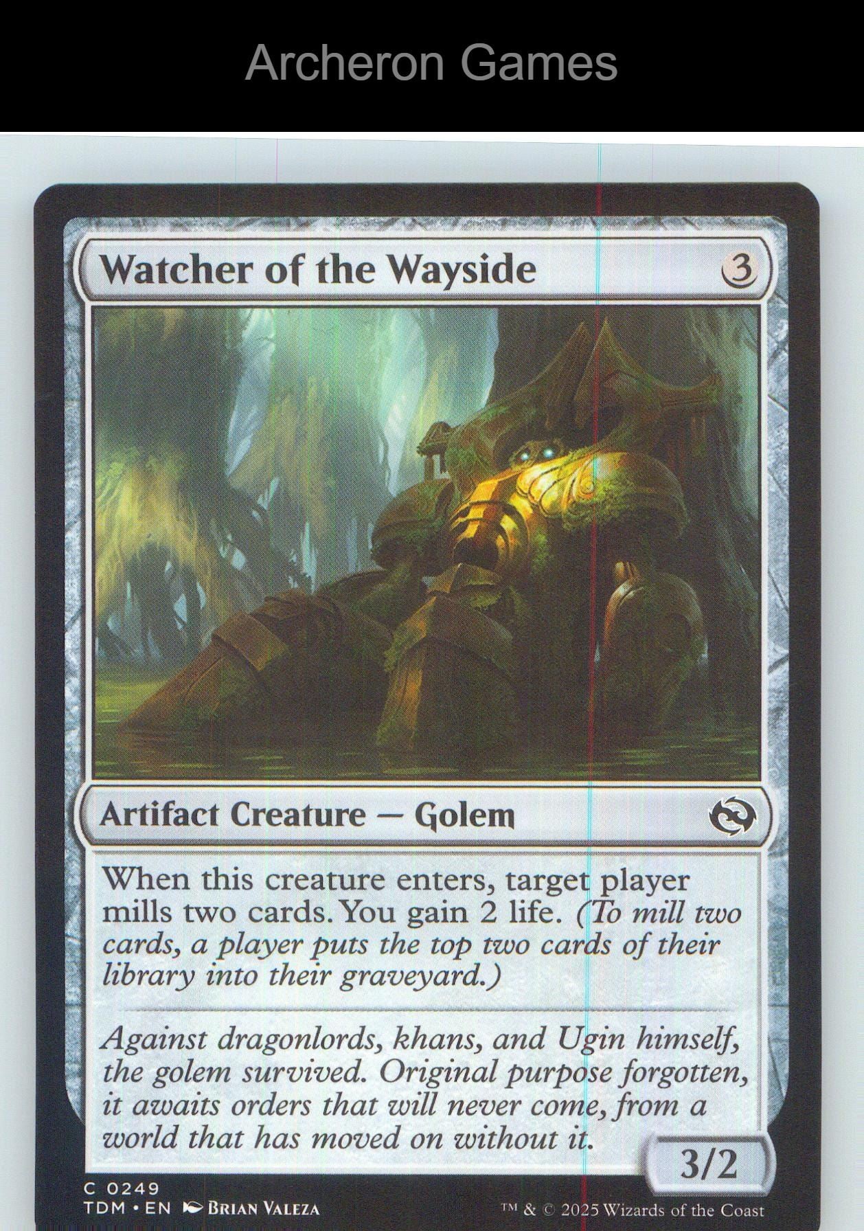 Watcher of the Wayside TDM 249 C MTG Card NM/EX+