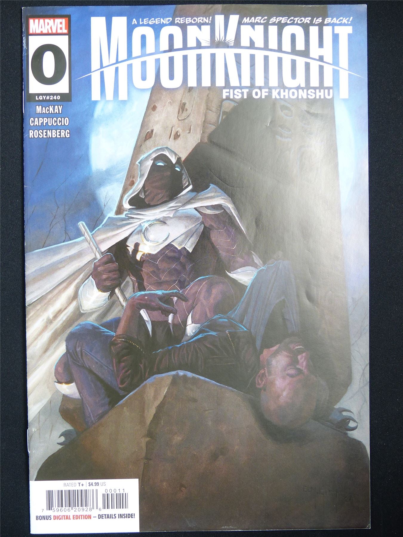 MOON Knight: Fist of Khonshu #0 - Marvel Comic #1GZ