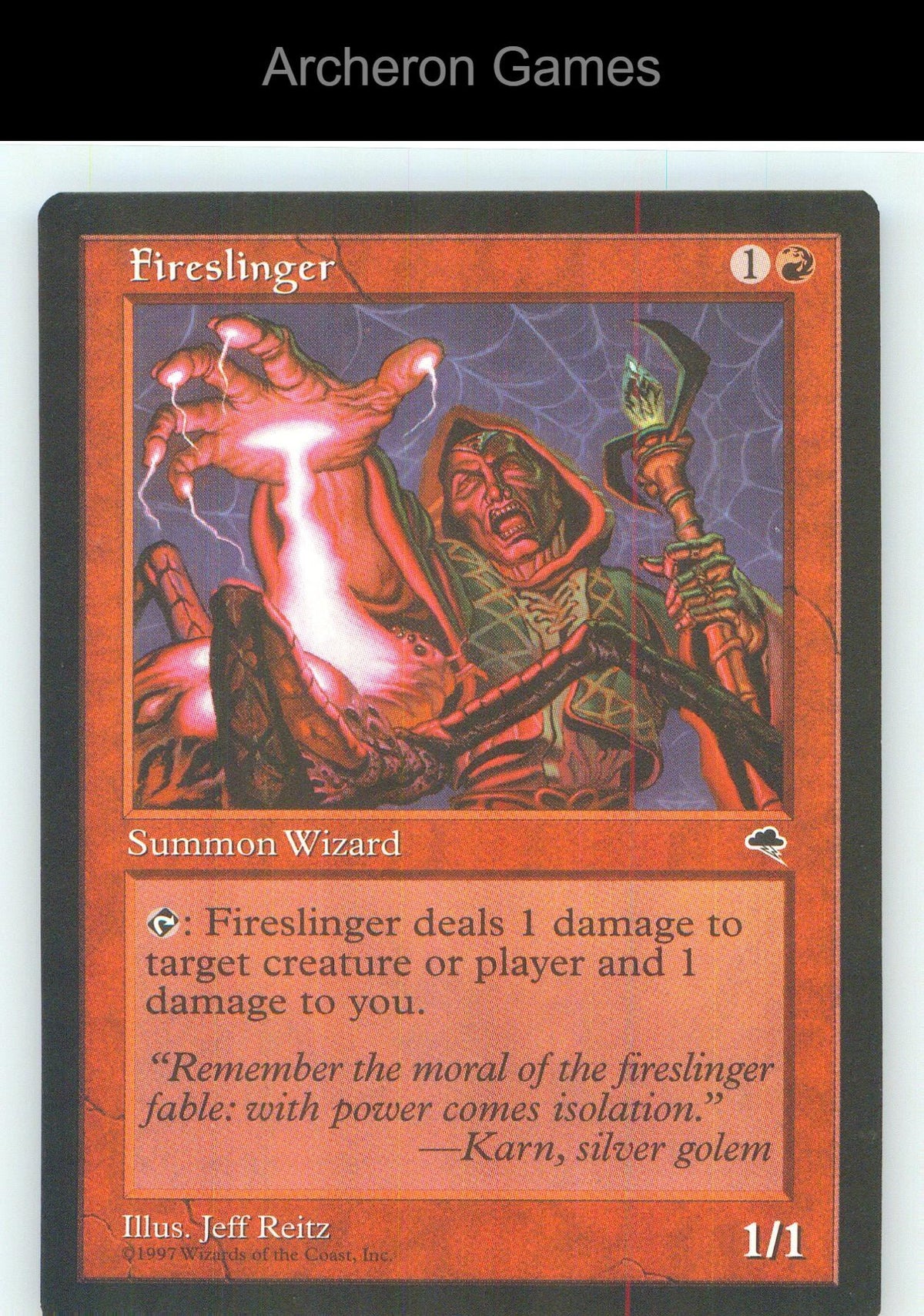 Fireslinger PLST C MTG Card NM/EX+