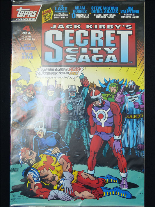 JACK Kirby's Secret City Saga #4 sealed - Dark Horse Comic #4A1
