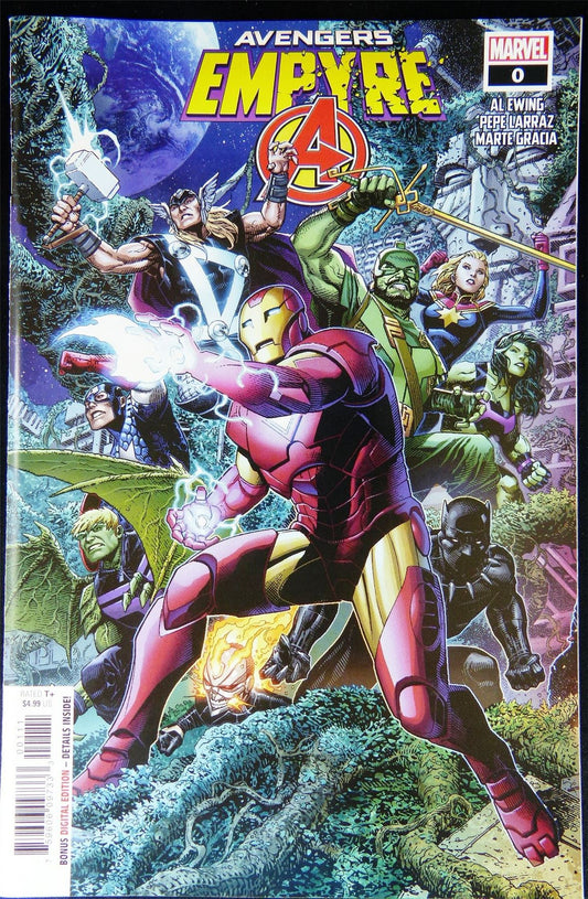 Empyre: AVENGERS #0 - Marvel Comic #YT