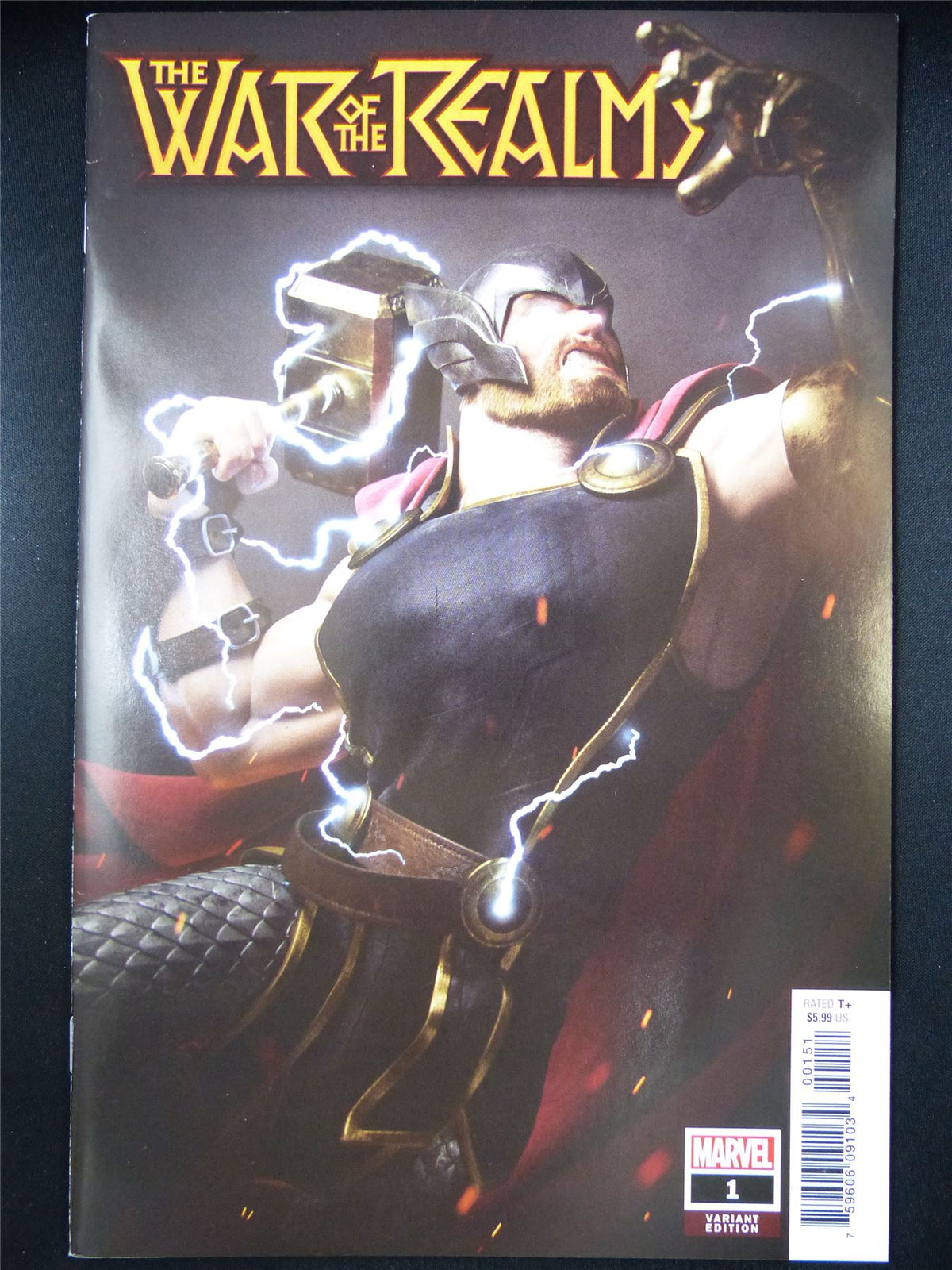 The WAR of the Realms #1 Hugo Variant 1:25 - Marvel Comic #RE