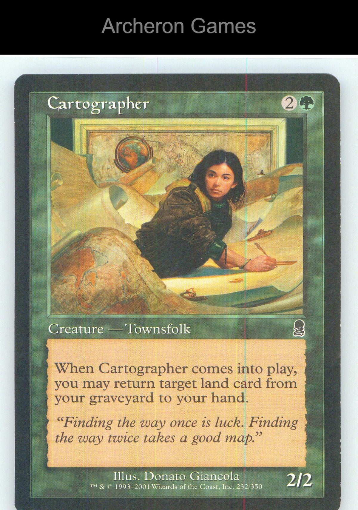 Cartographer ODY 232 C MTG Card NM/EX+