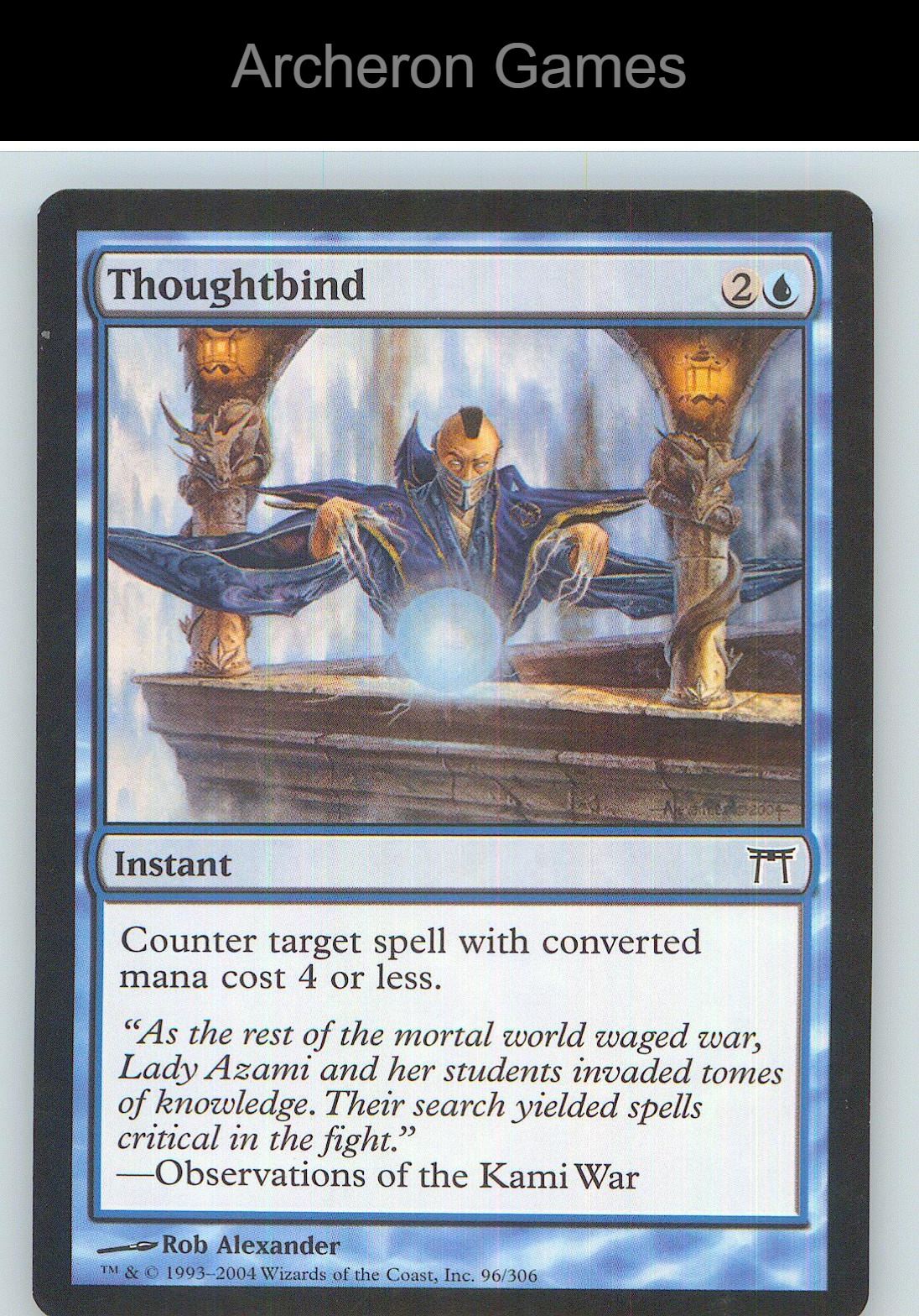 Thoughtbind CHK 96 C MTG Card NM/EX+