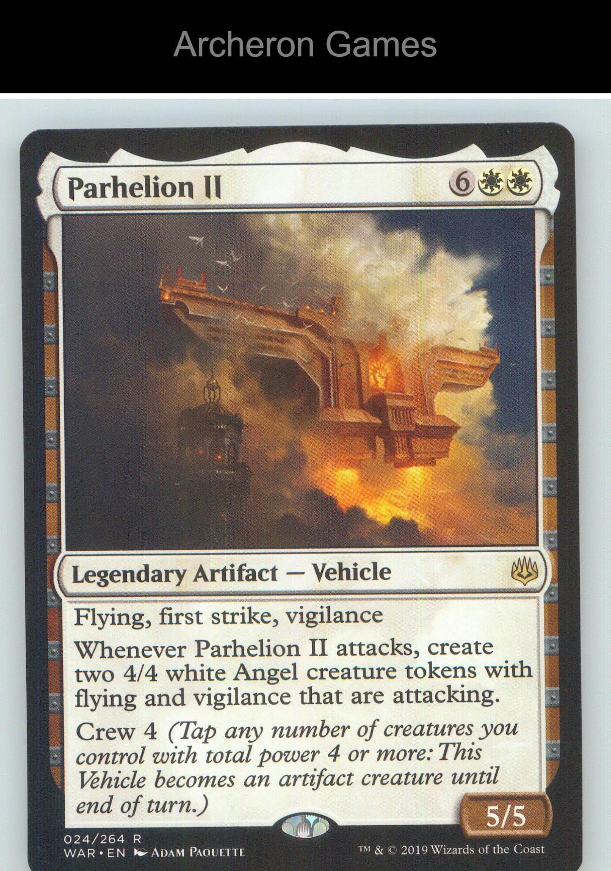 Parhelion II WAR 24 R MTG Card NM/EX+