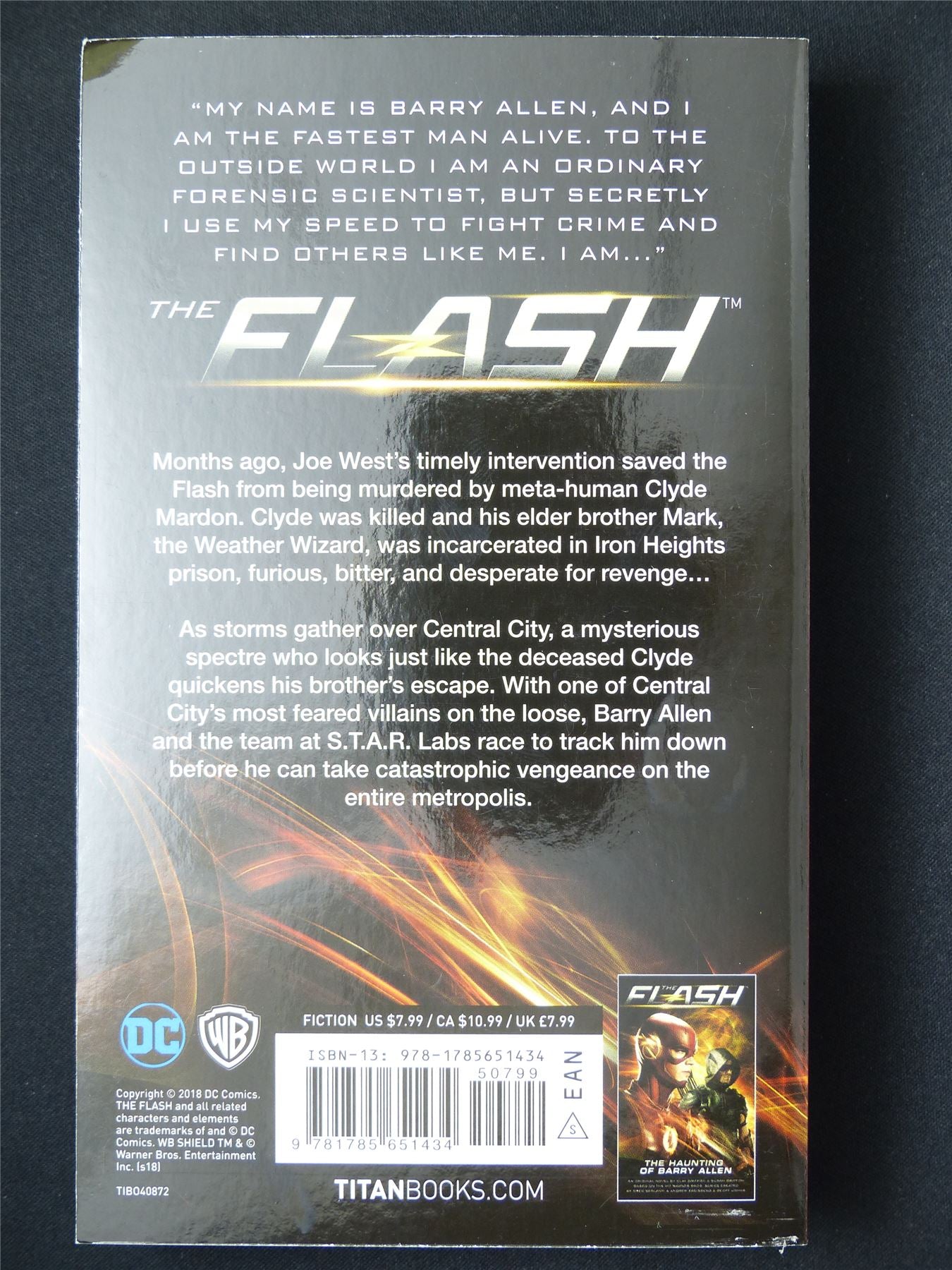 The Flash: Climate Changeling - DC Titan Novel Book Softback #6H