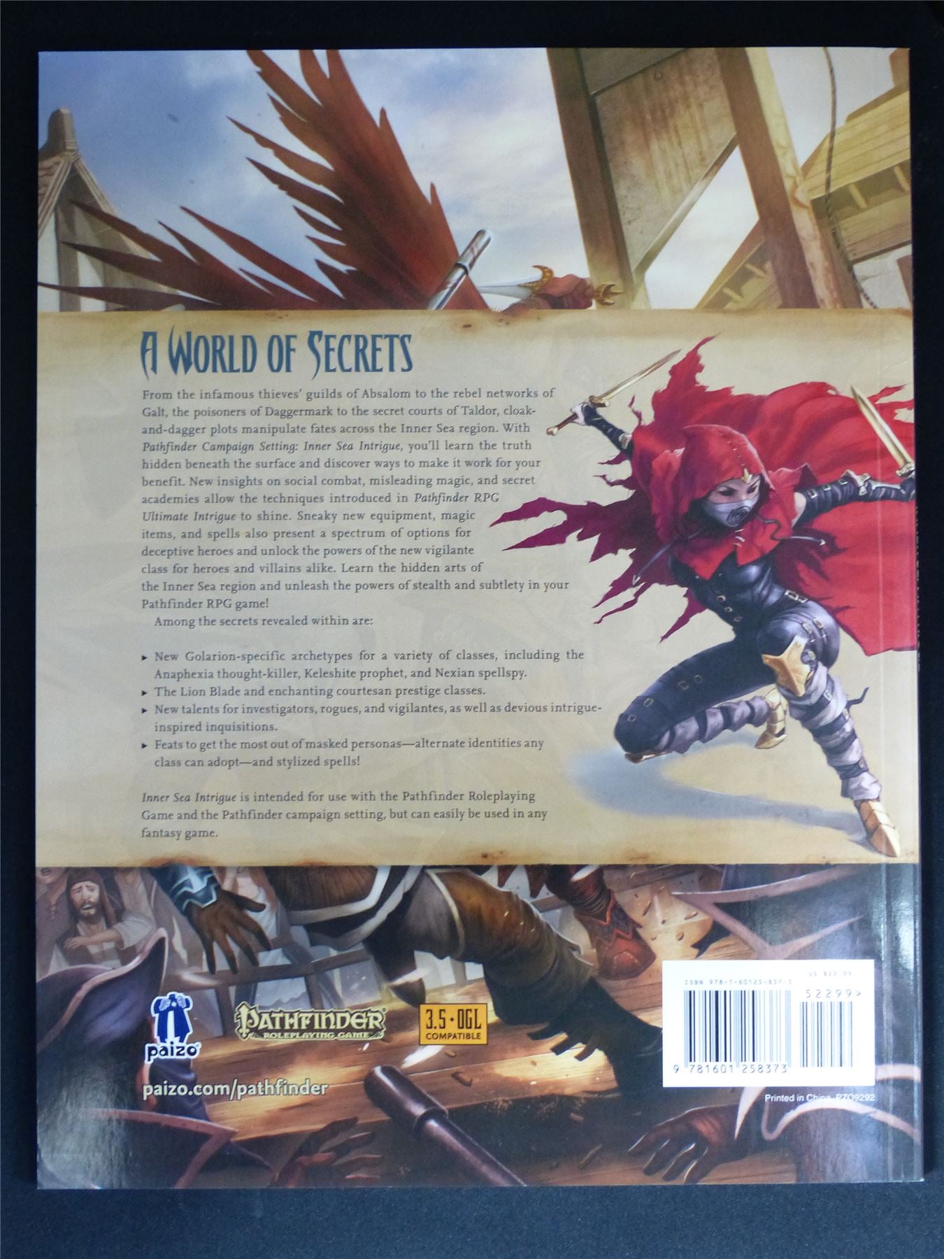 Pathfinder: Inner Sea Intrigue - Roleplay Softback #47F