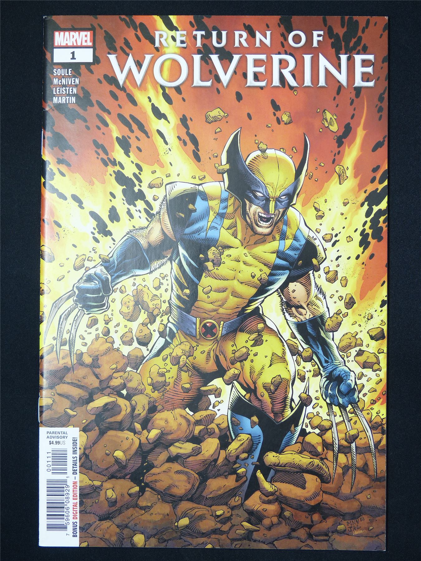 Return to WOLVERINE #1 - Marvel Comic #2R9