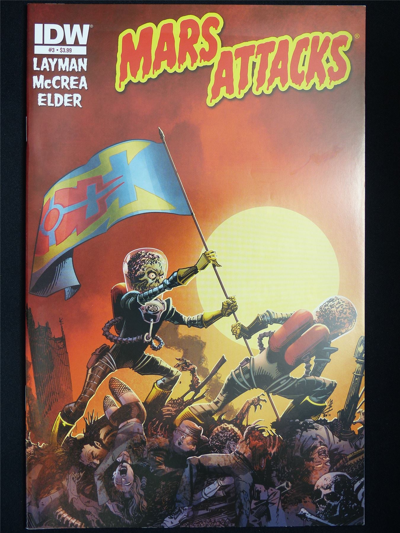 MARS Attacks/Judge Dredd #3 - IDW Comic #1RY