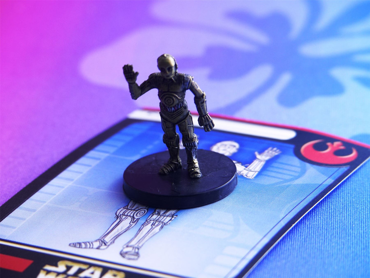 C-3PO 02/60 - Star Wars Miniatures Game