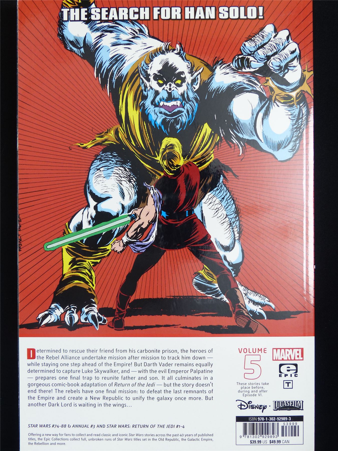 Star Wars: The Origial Marvel Years Legends - Marvel Graphic Softback #2LU