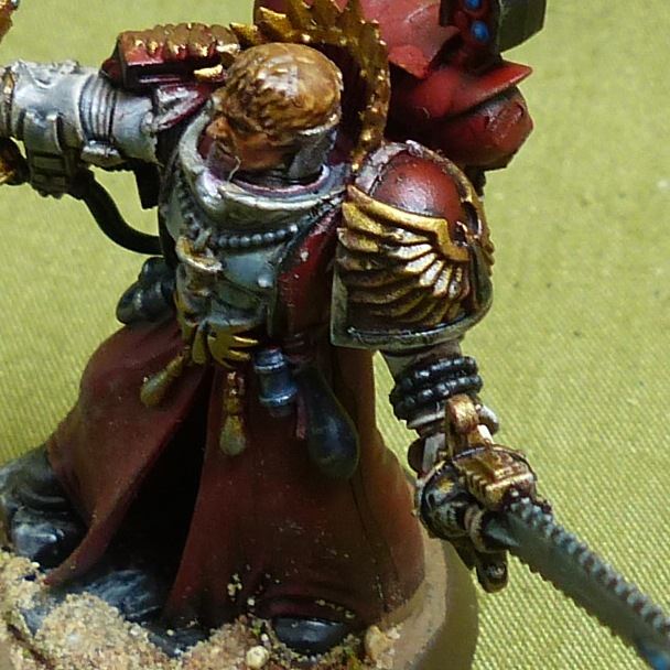 Sanguinary Priest painted - Blood Angels - Warhammer 40K #3ZE