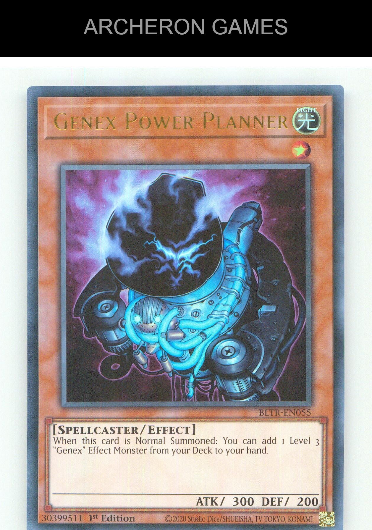 Genex Power Planner UR YUGIOH Card 1st Edition
