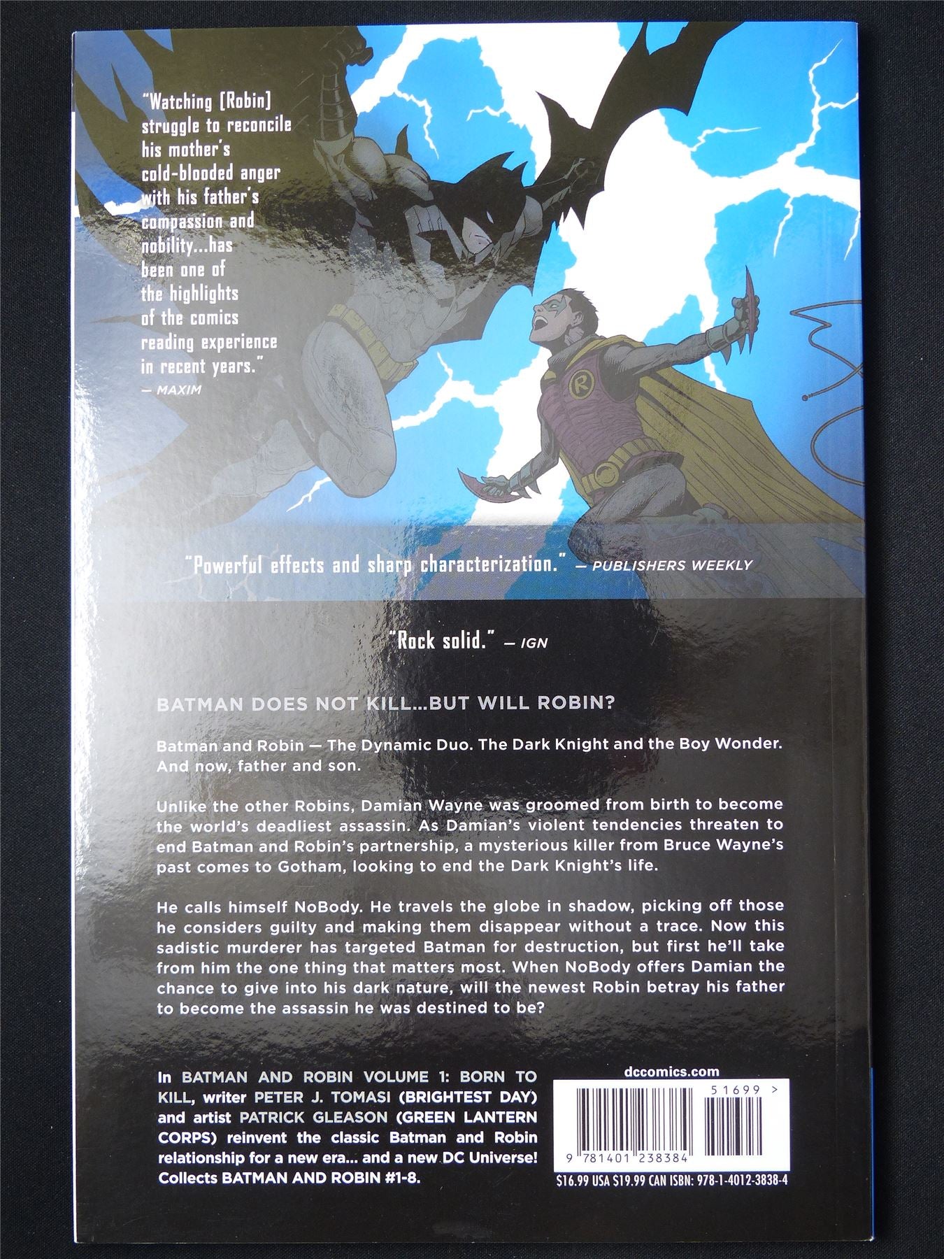 Batman and Robin volume1: Born to Kill - DC Graphic Softback #QN