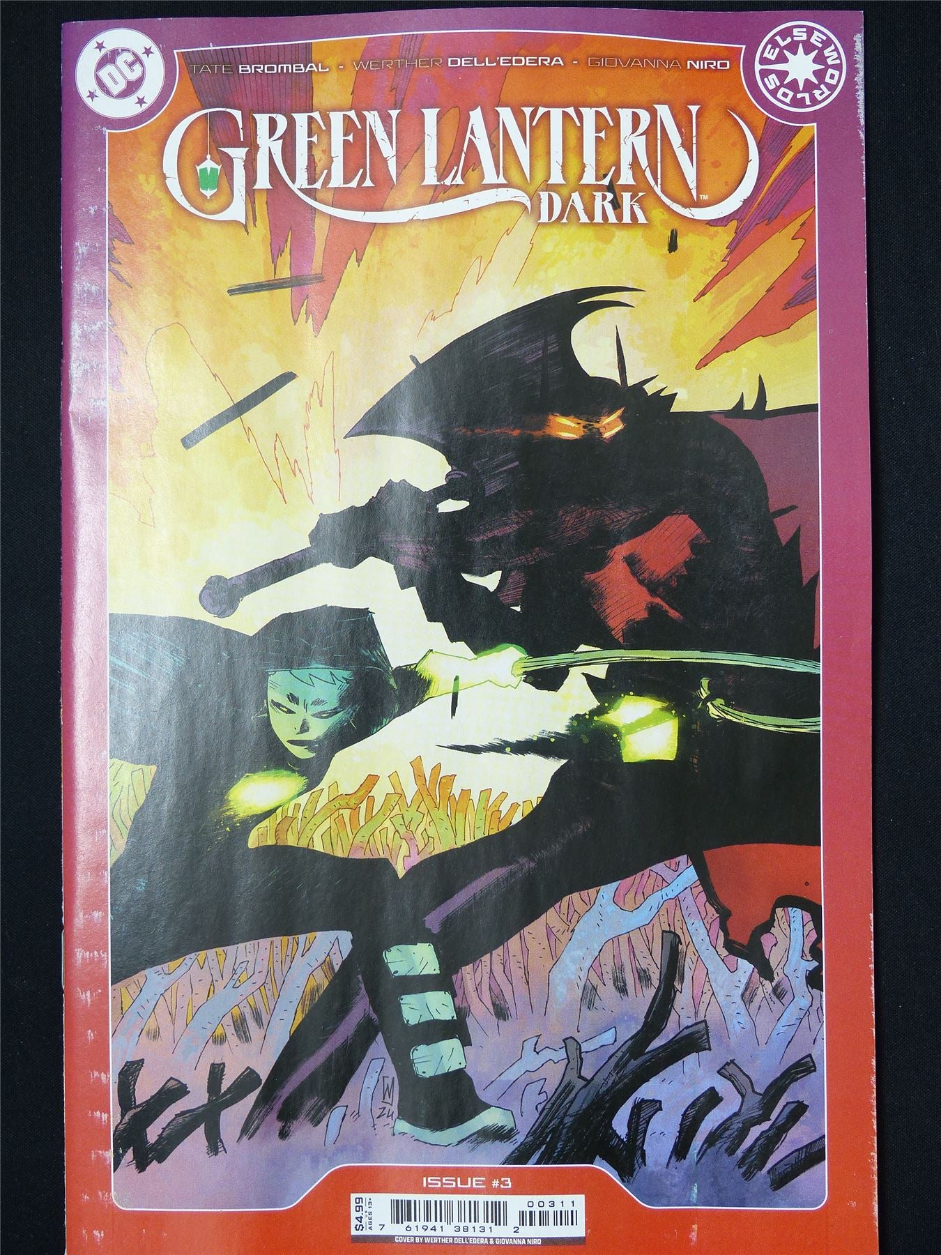 GREEN Lantern: Dark #3 - B&B Apr 2025 DC Comic #FP