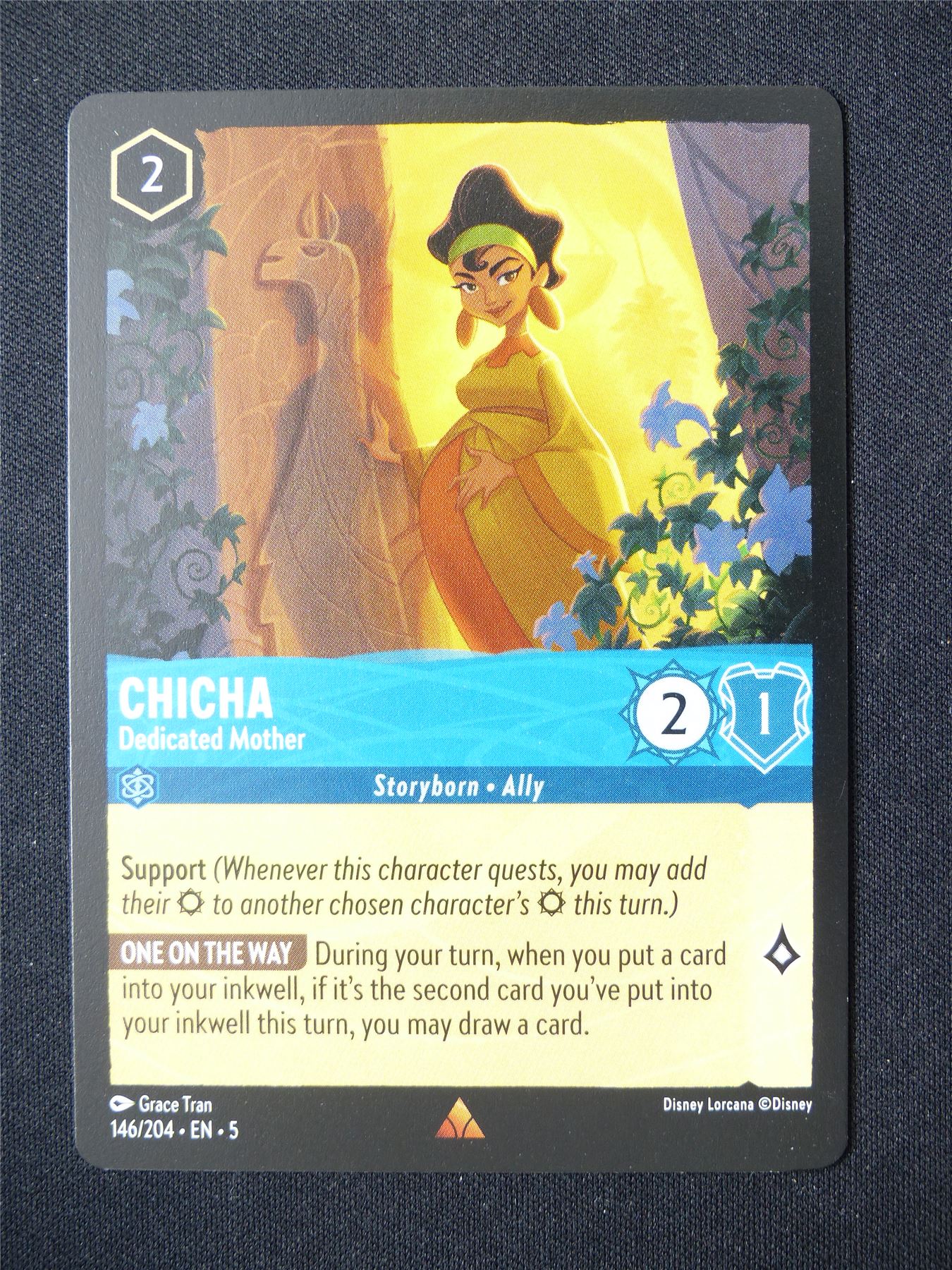 Chicha Dedicated Mother 146/204 - Lorcana Card #6EJ