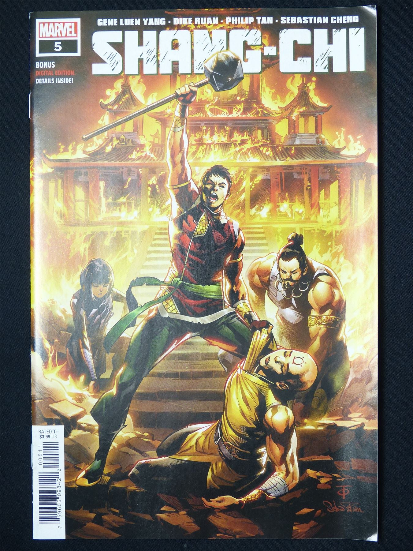 SHANG-CHI #5 - B&B Marvel Comic #8H5