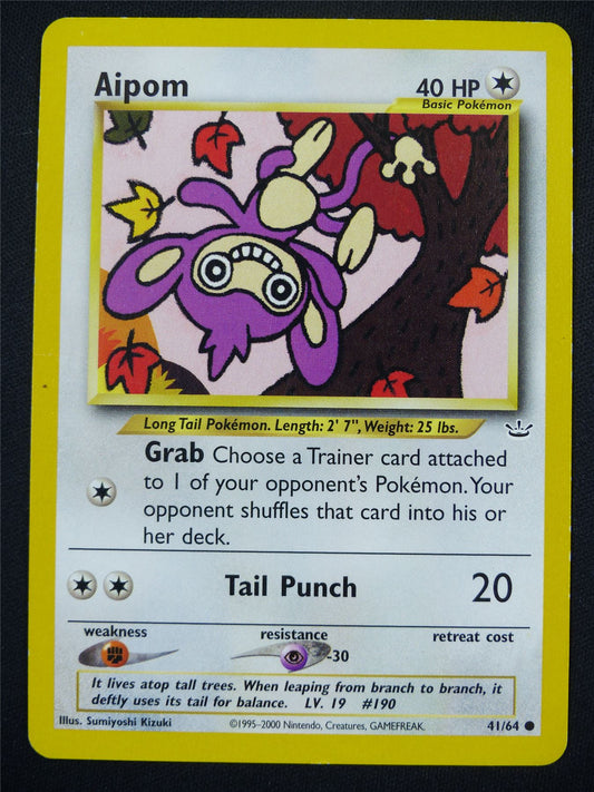 Aipom 41/64 - Pokemon Card #5LH